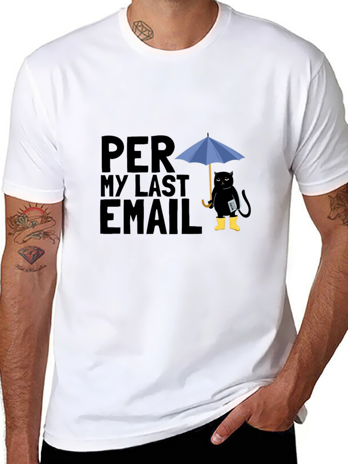 Per My Last Email Cat T-Shirt