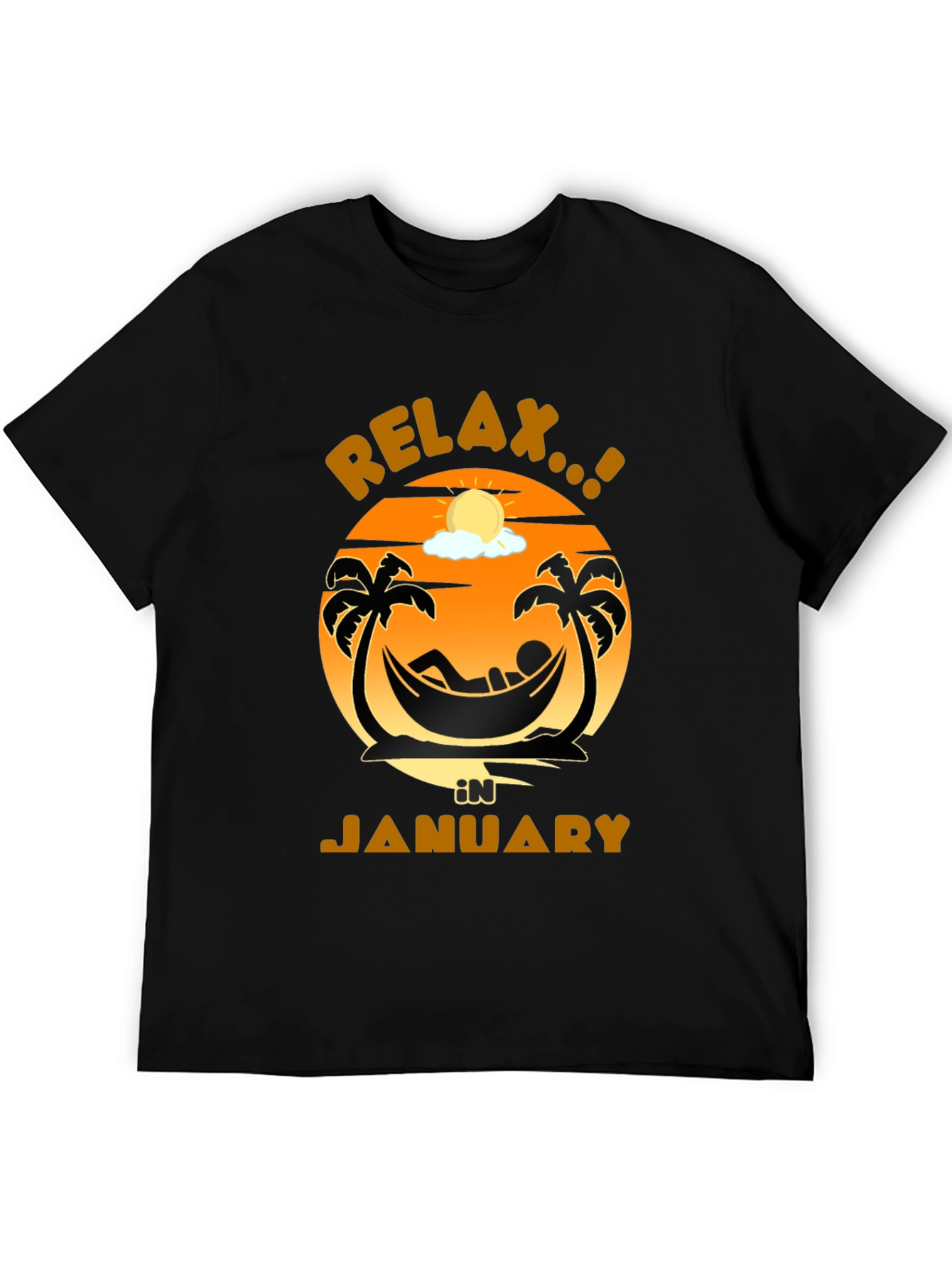 Relax in January Graphic T-Shirt