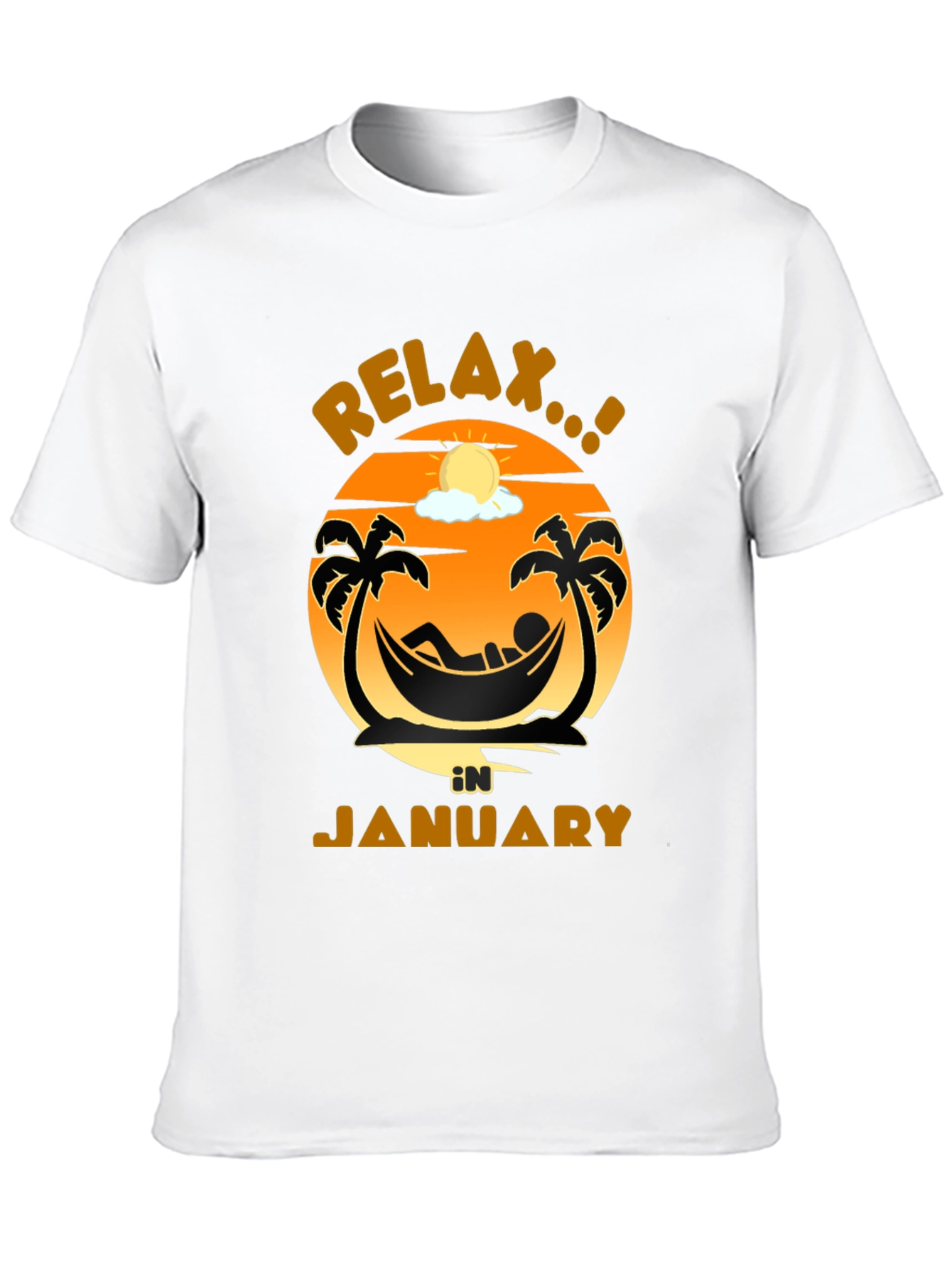 Relax in January Graphic T-Shirt