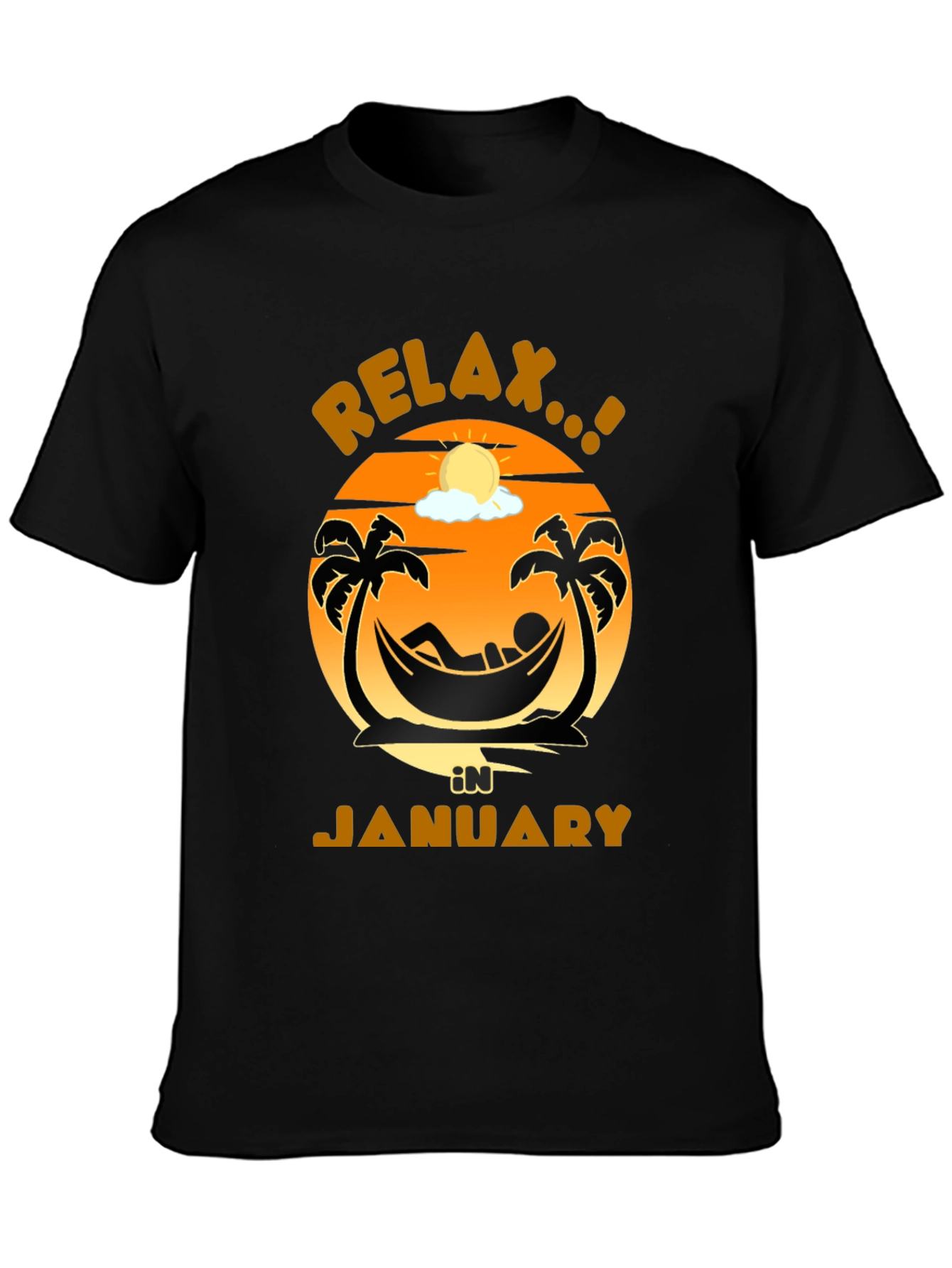 Relax in January Graphic T-Shirt