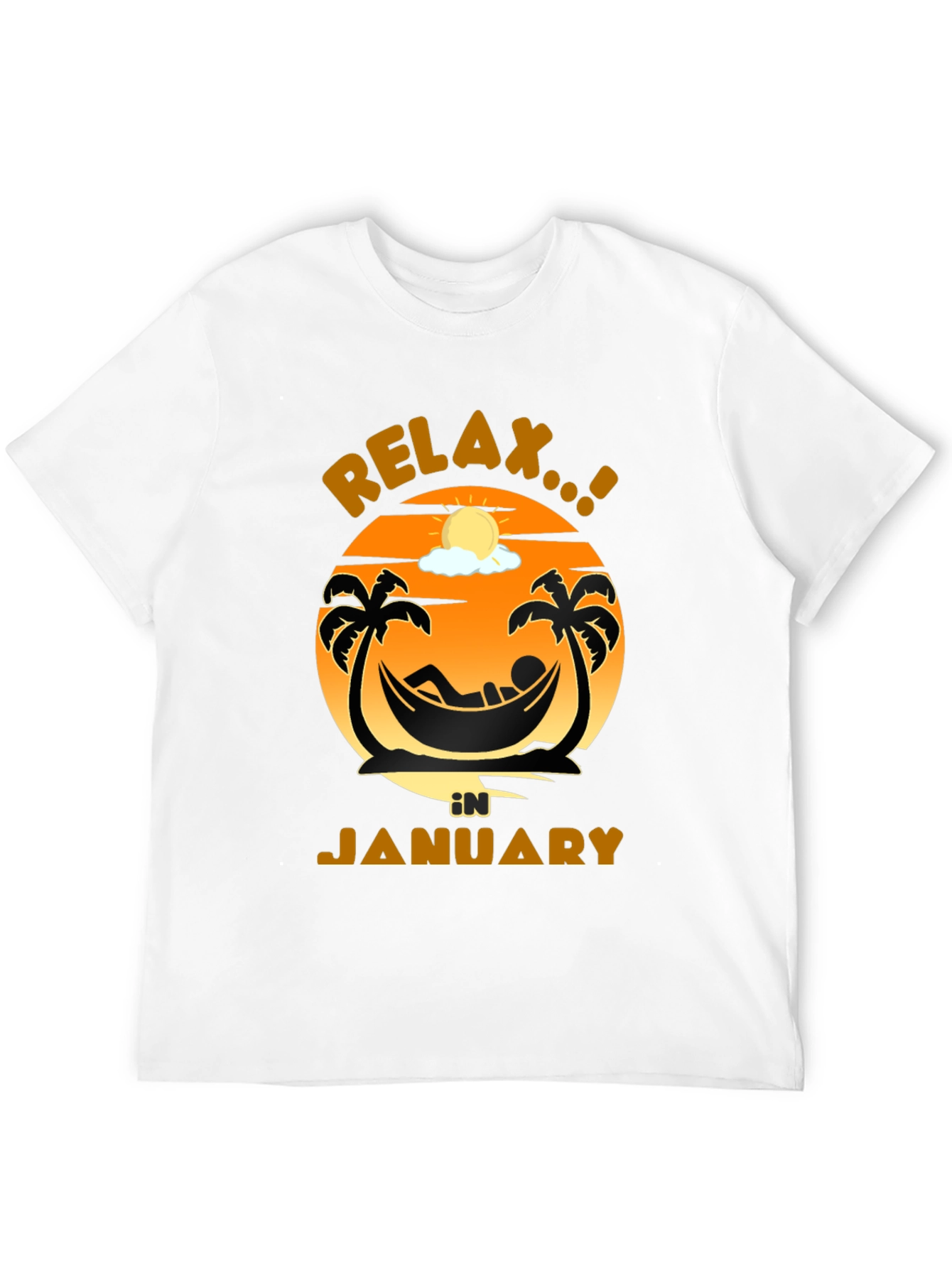 Relax in January Graphic T-Shirt