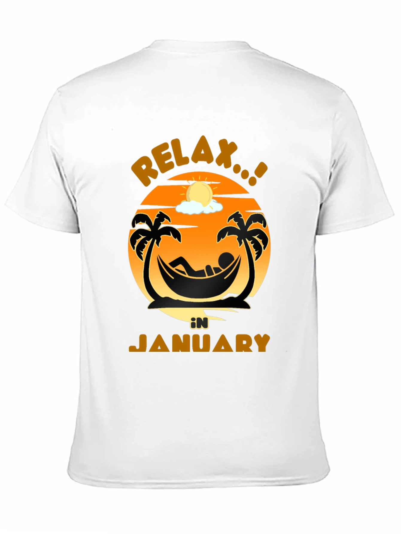 Relax in January Graphic T-Shirt