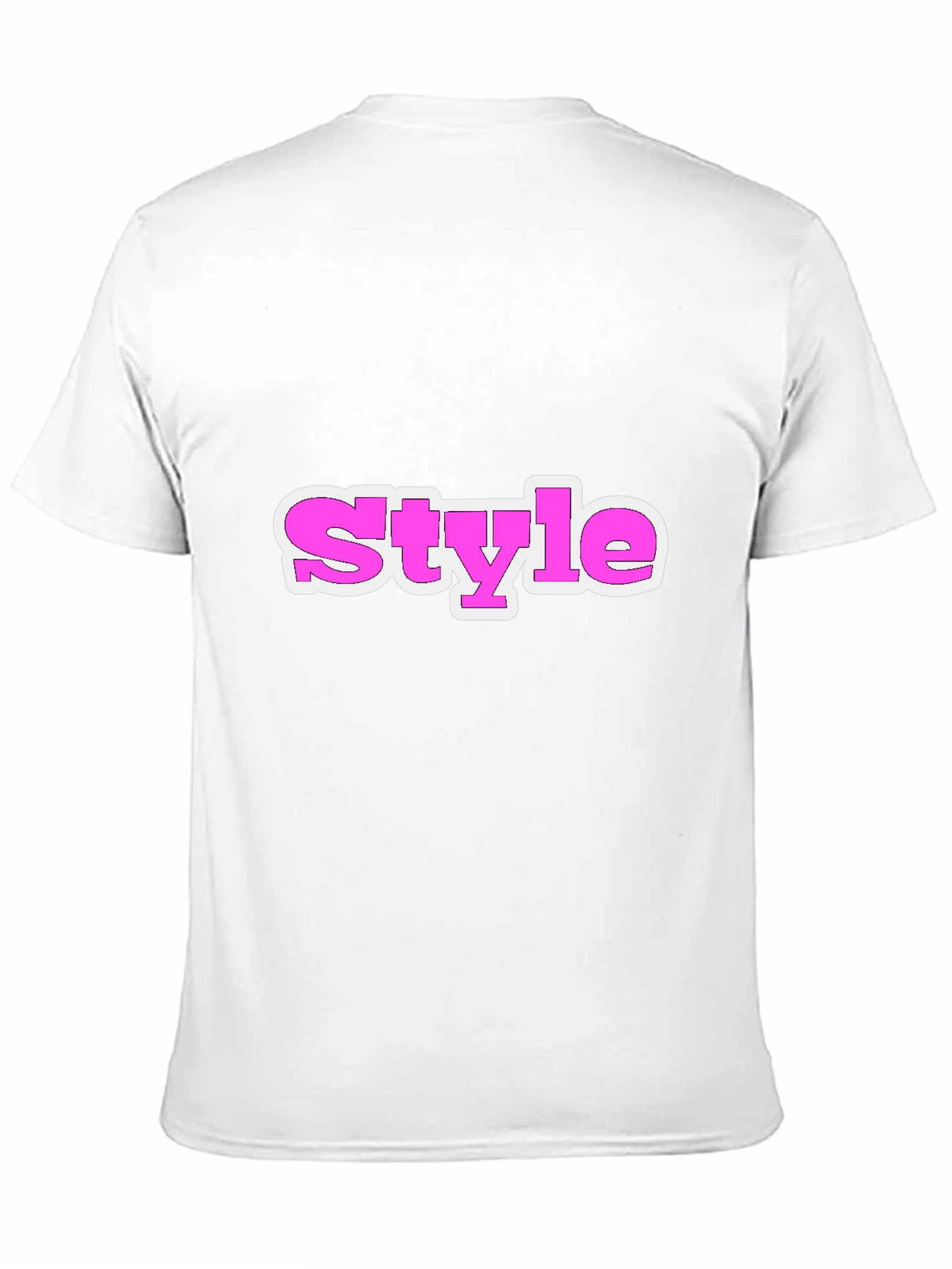 Stylish Black Tee with Style Graphic
