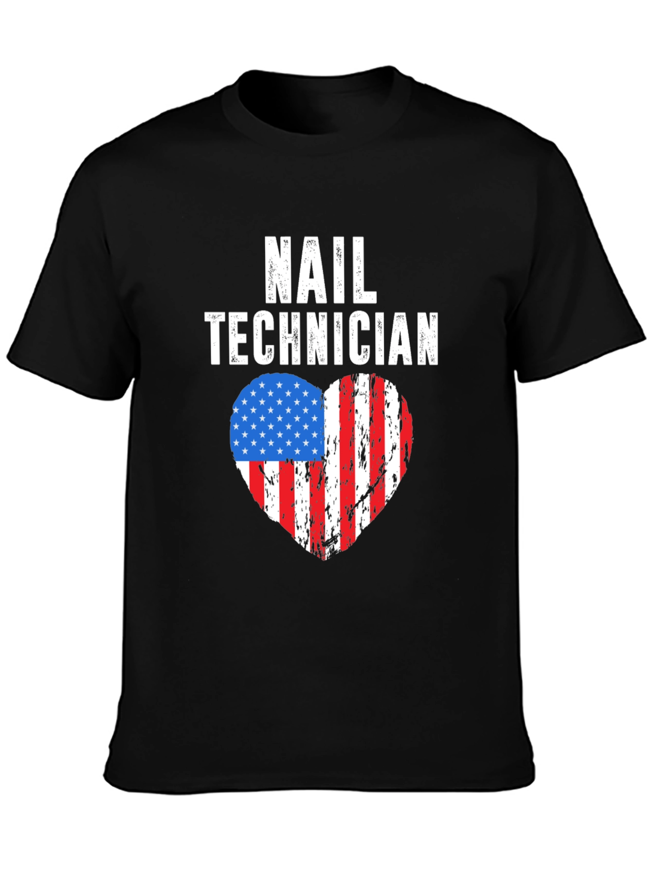 Nail Technician Patriotic T-Shirt