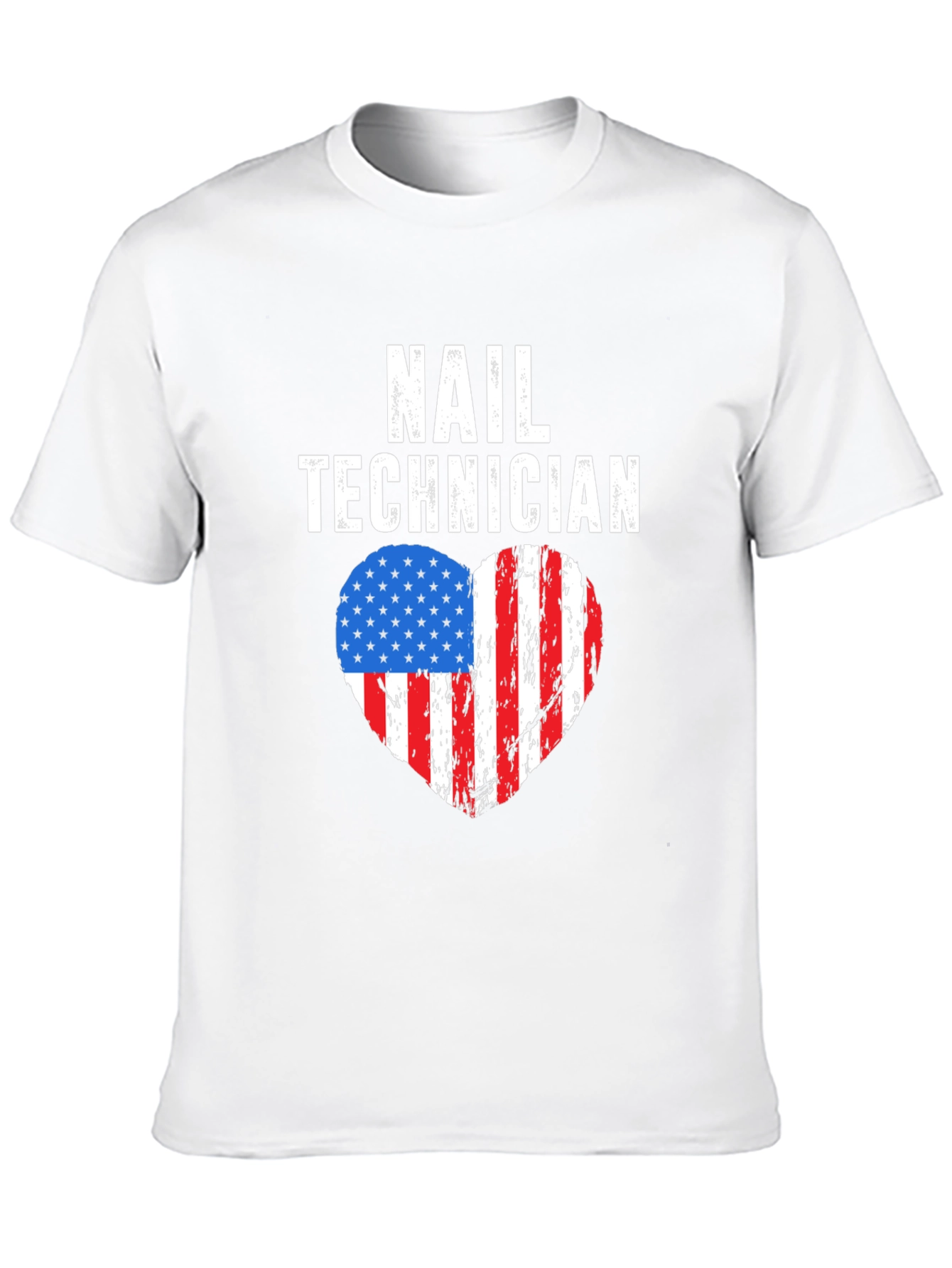 Nail Technician Patriotic T-Shirt