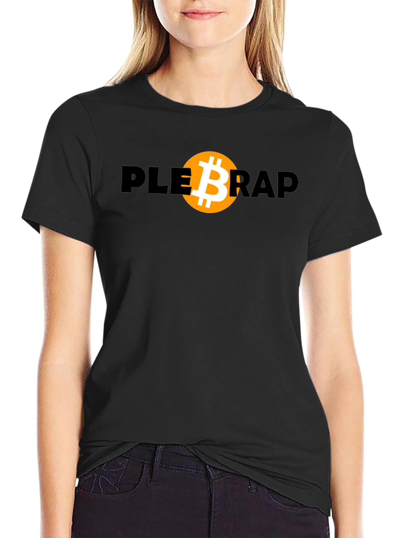 PLEB RAP Bitcoin T-Shirt - Crypto Fashion