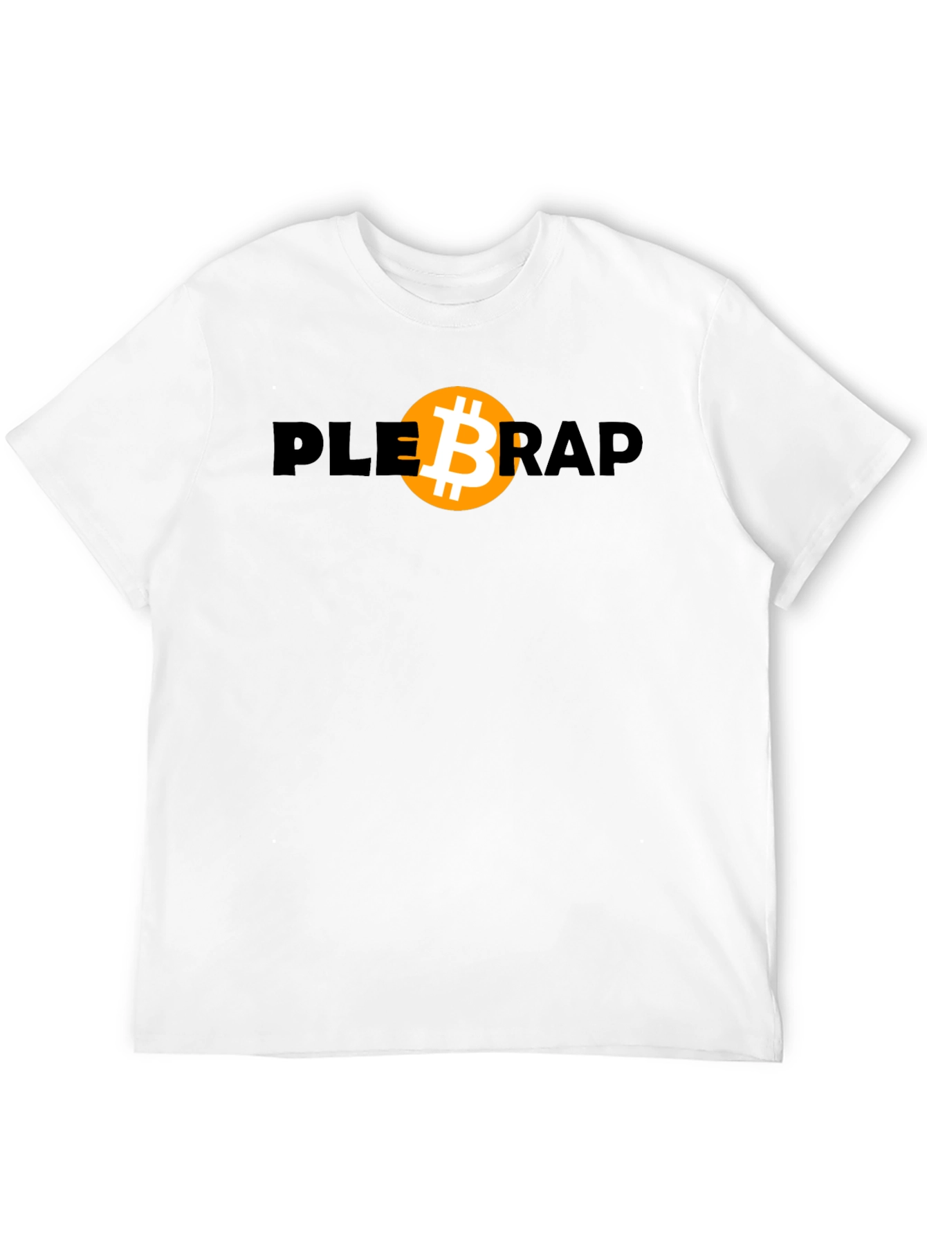 PLEB RAP Bitcoin T-Shirt - Crypto Fashion