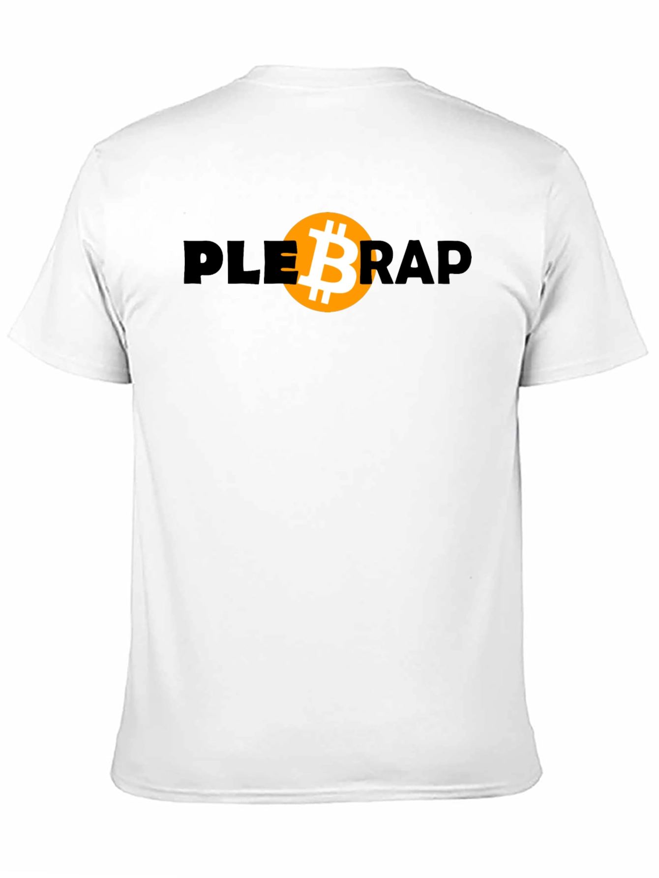 PLEB RAP Bitcoin T-Shirt - Crypto Fashion