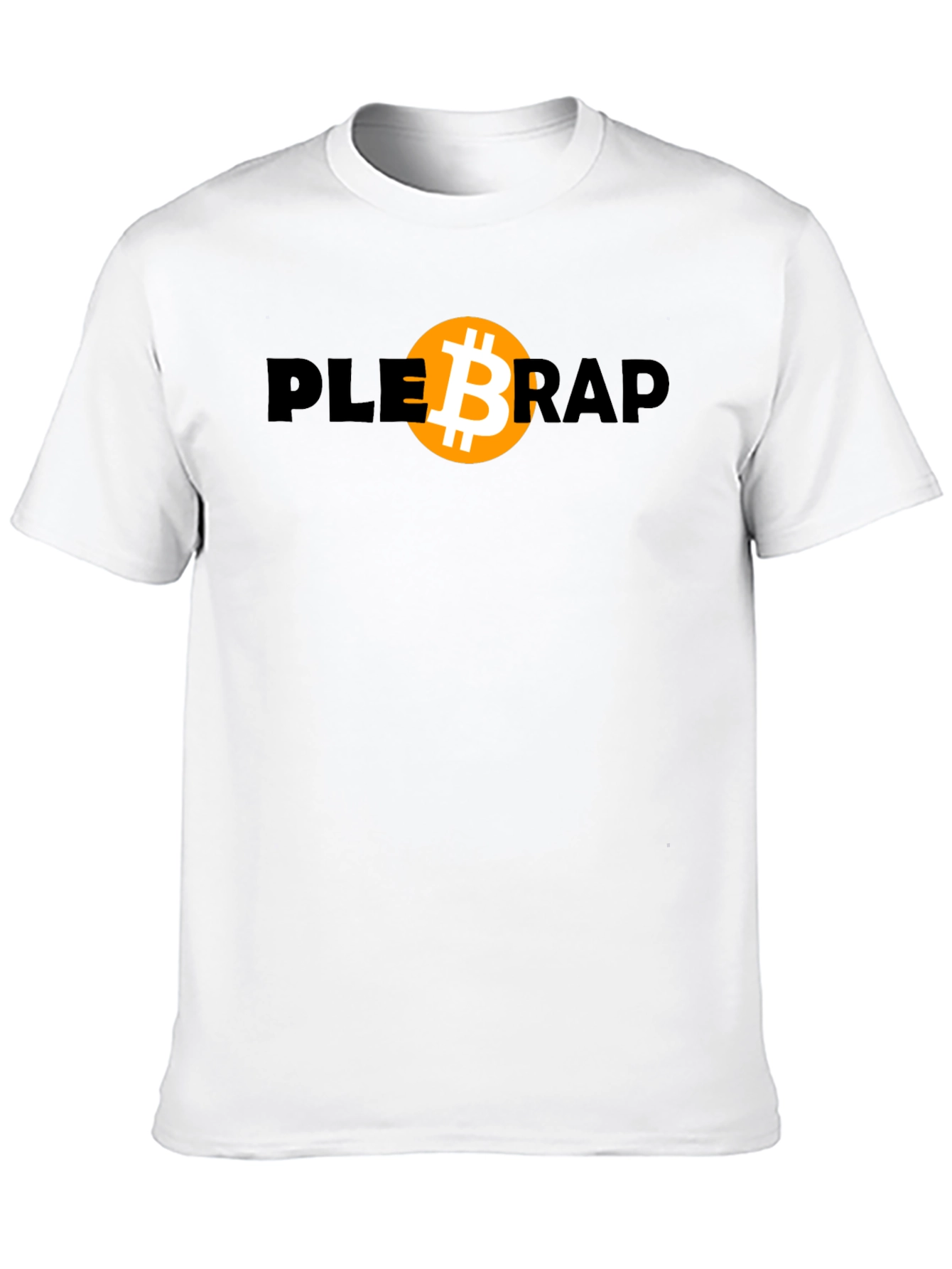 PLEB RAP Bitcoin T-Shirt - Crypto Fashion