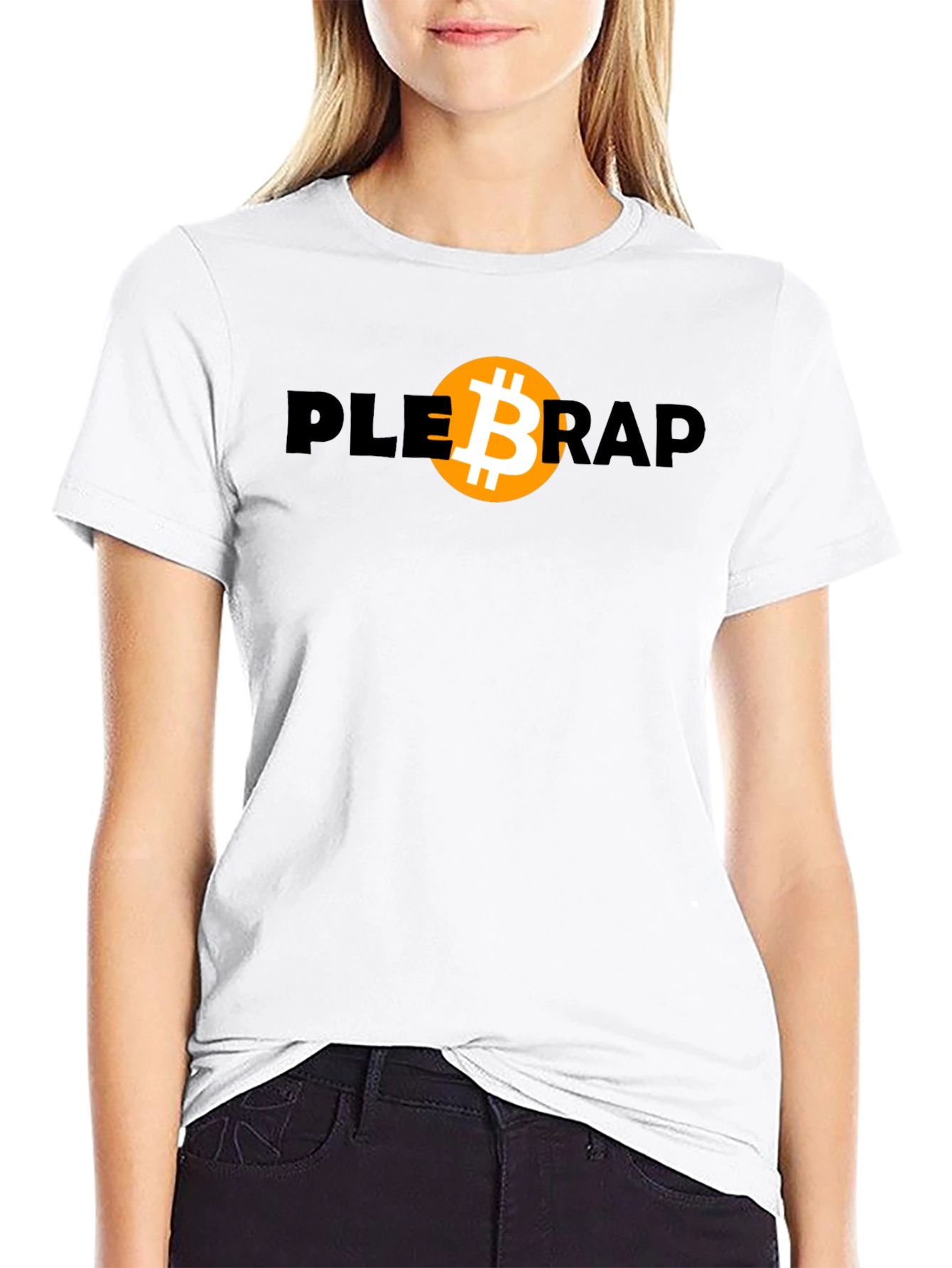 PLEB RAP Bitcoin T-Shirt - Crypto Fashion
