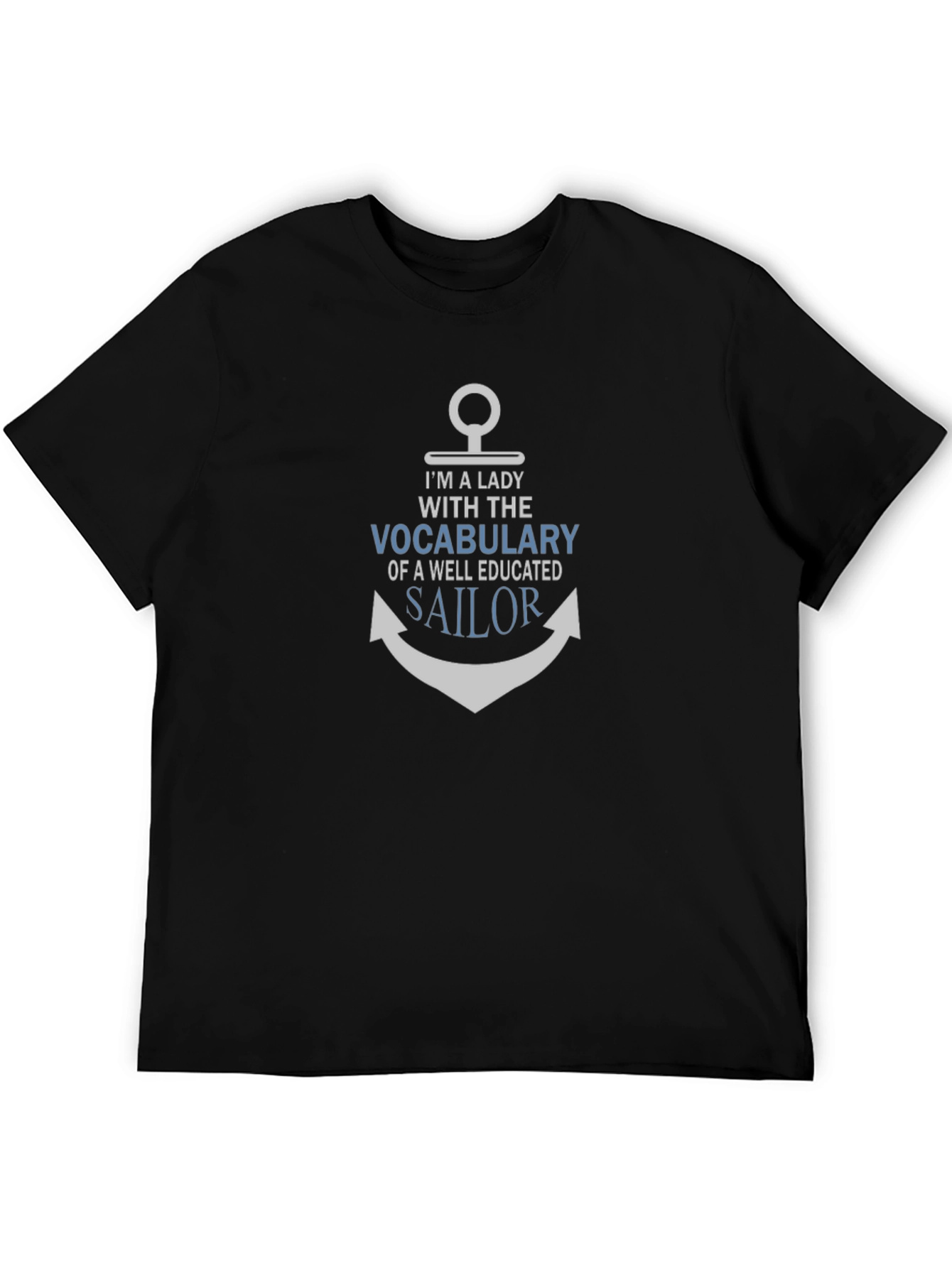 Im a Lady With a Sailors Vocabulary T-Shirt