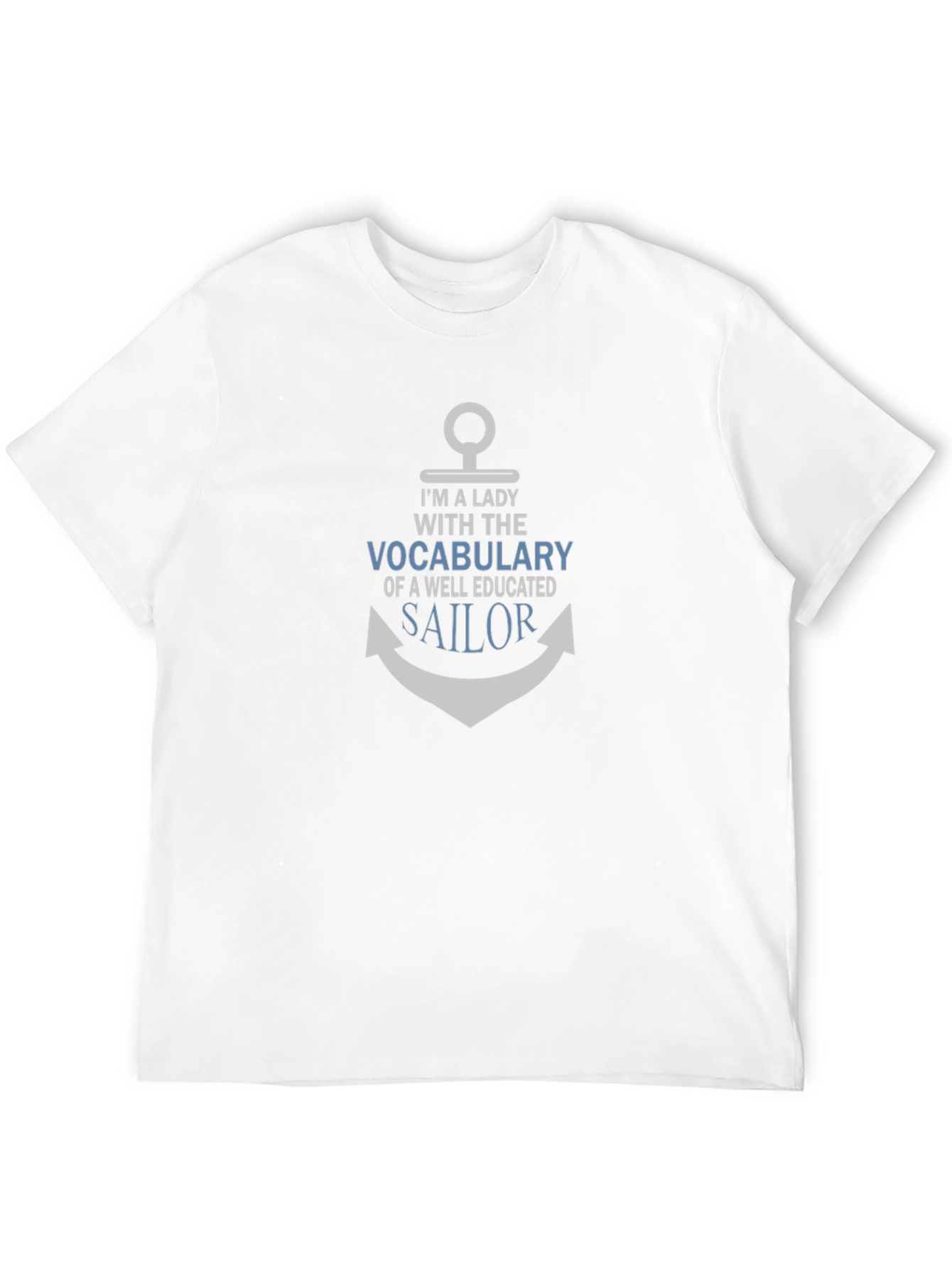 Im a Lady With a Sailors Vocabulary T-Shirt