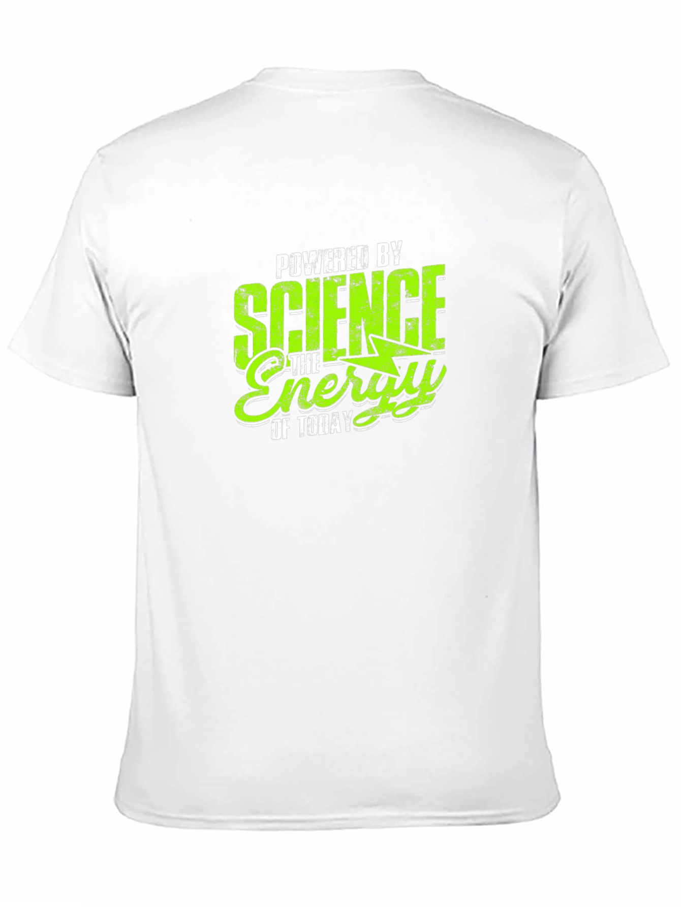 Science Energy Graphic Tee - Black Cotton T-Shirt