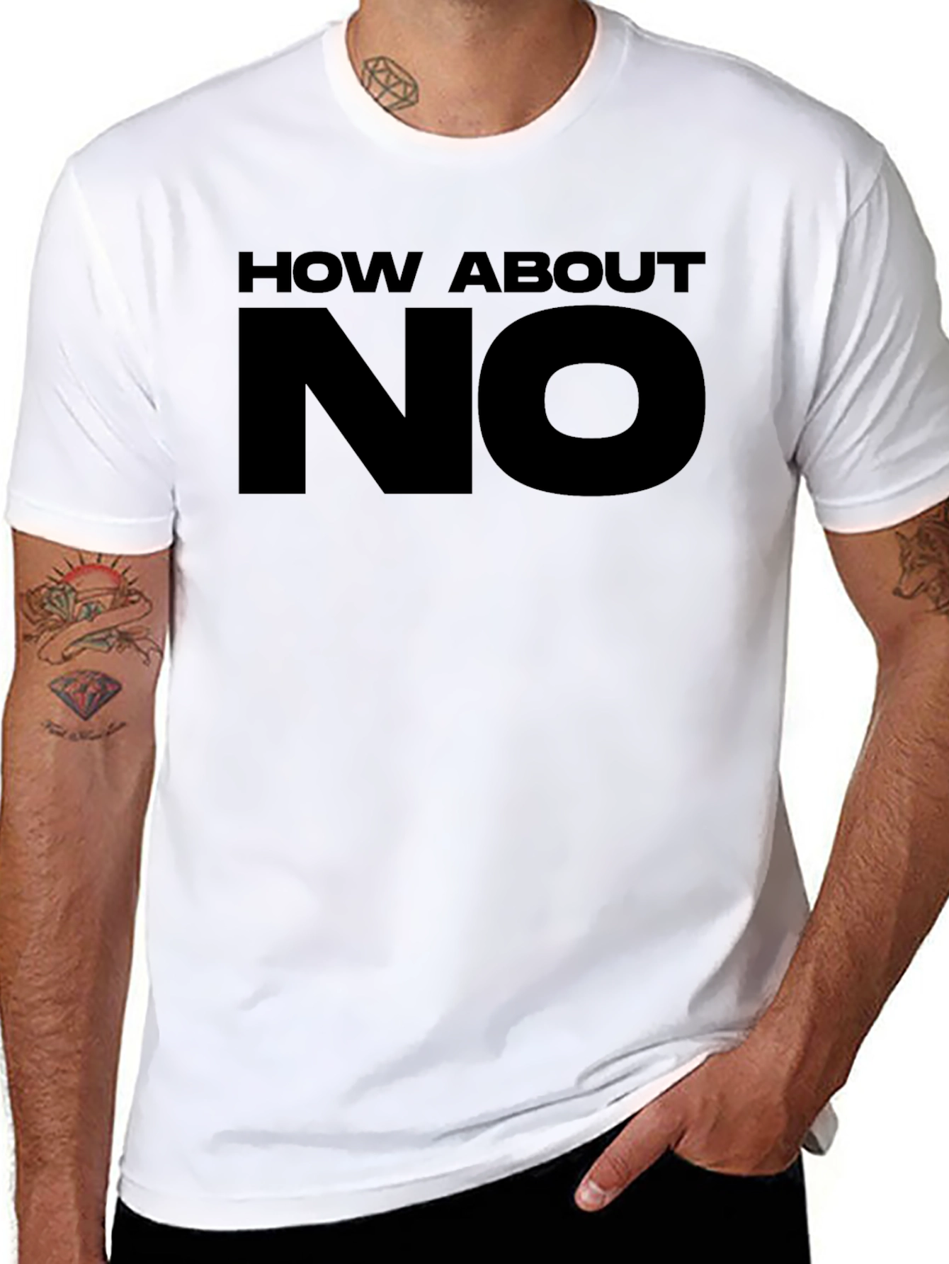 How About No Graphic T-Shirt