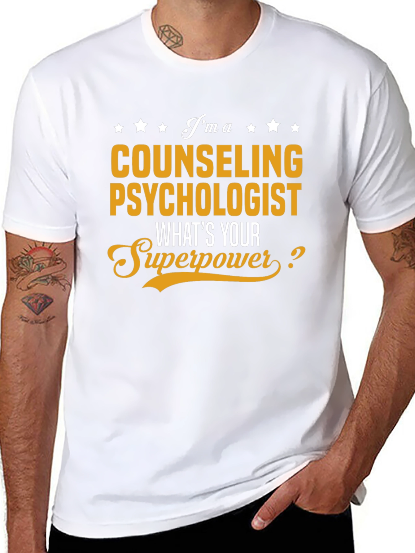 Counseling Psychologist Superpower T-Shirt