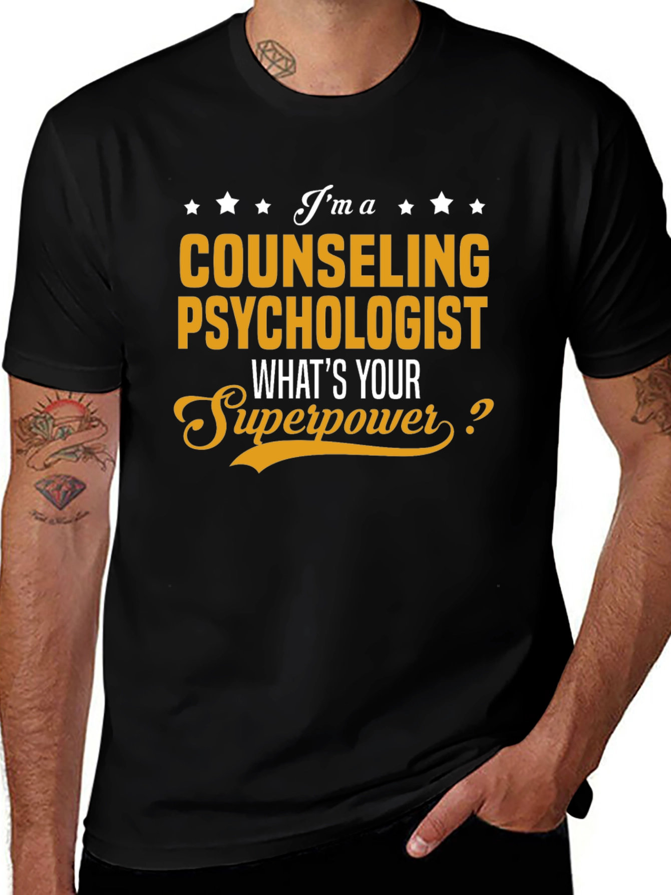 Counseling Psychologist Superpower T-Shirt