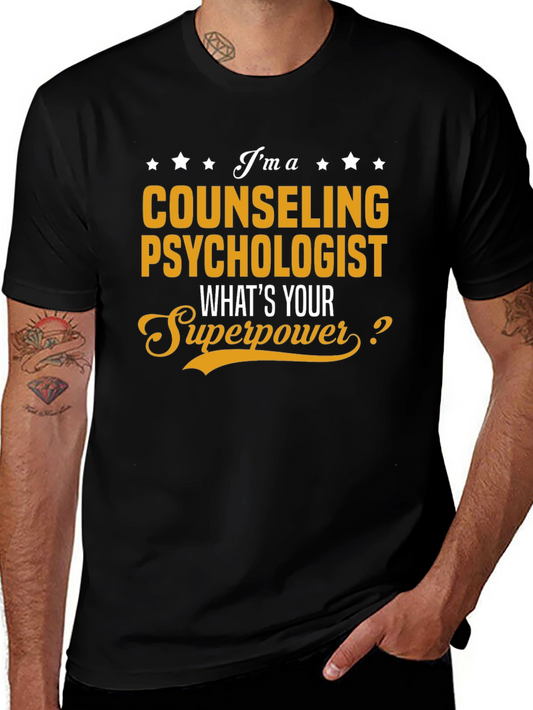 Counseling Psychologist Superpower T-Shirt