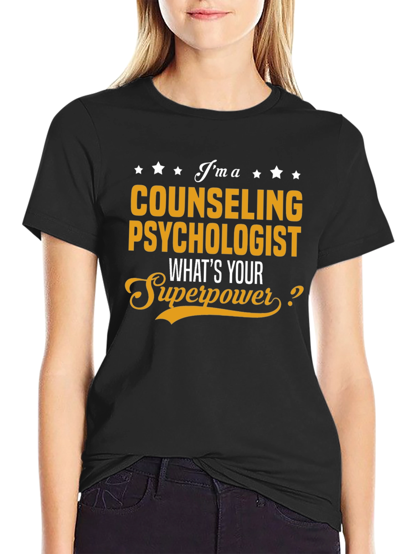 Counseling Psychologist Superpower T-Shirt