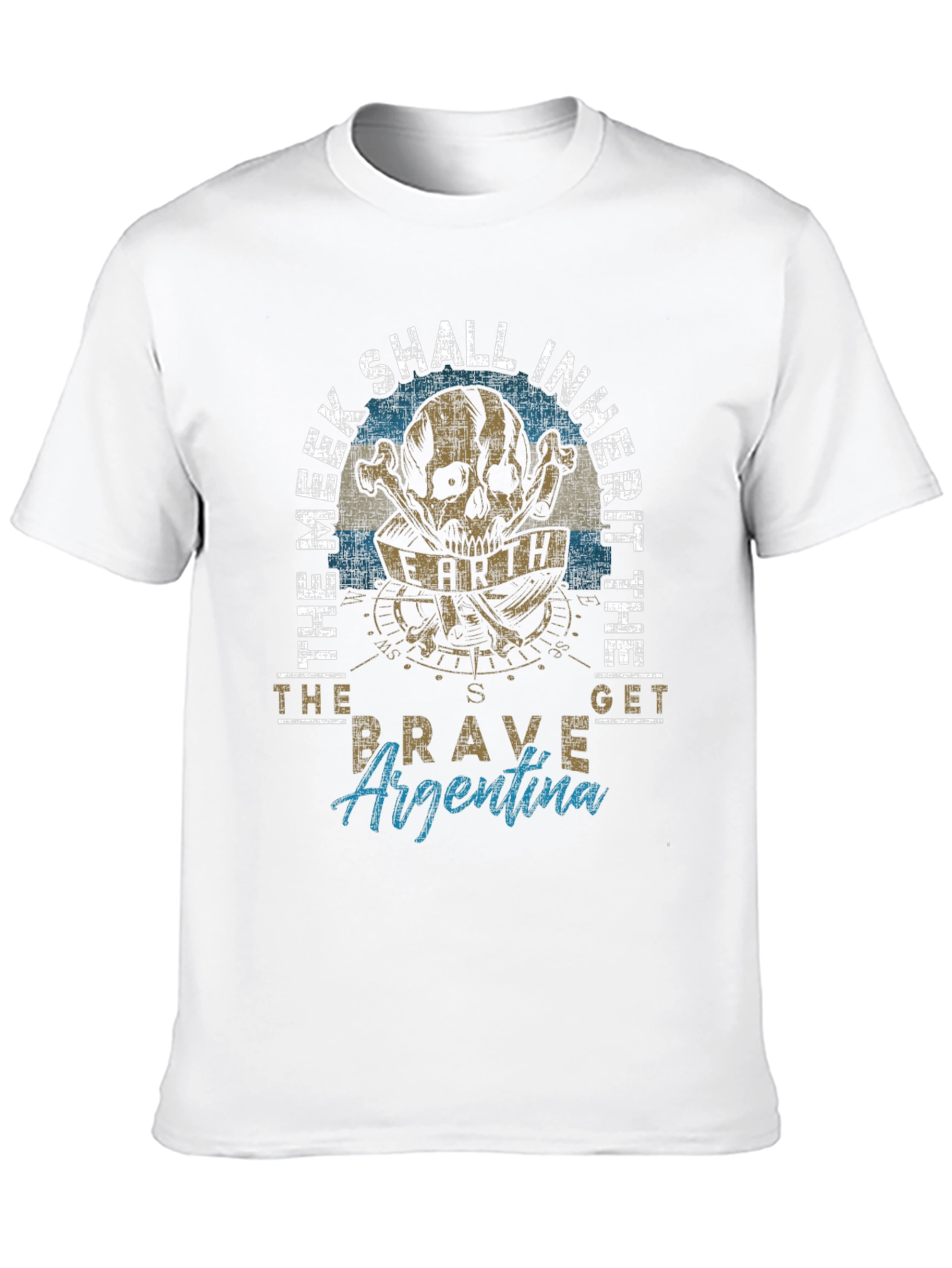 The Meek Argentina Skull T-Shirt