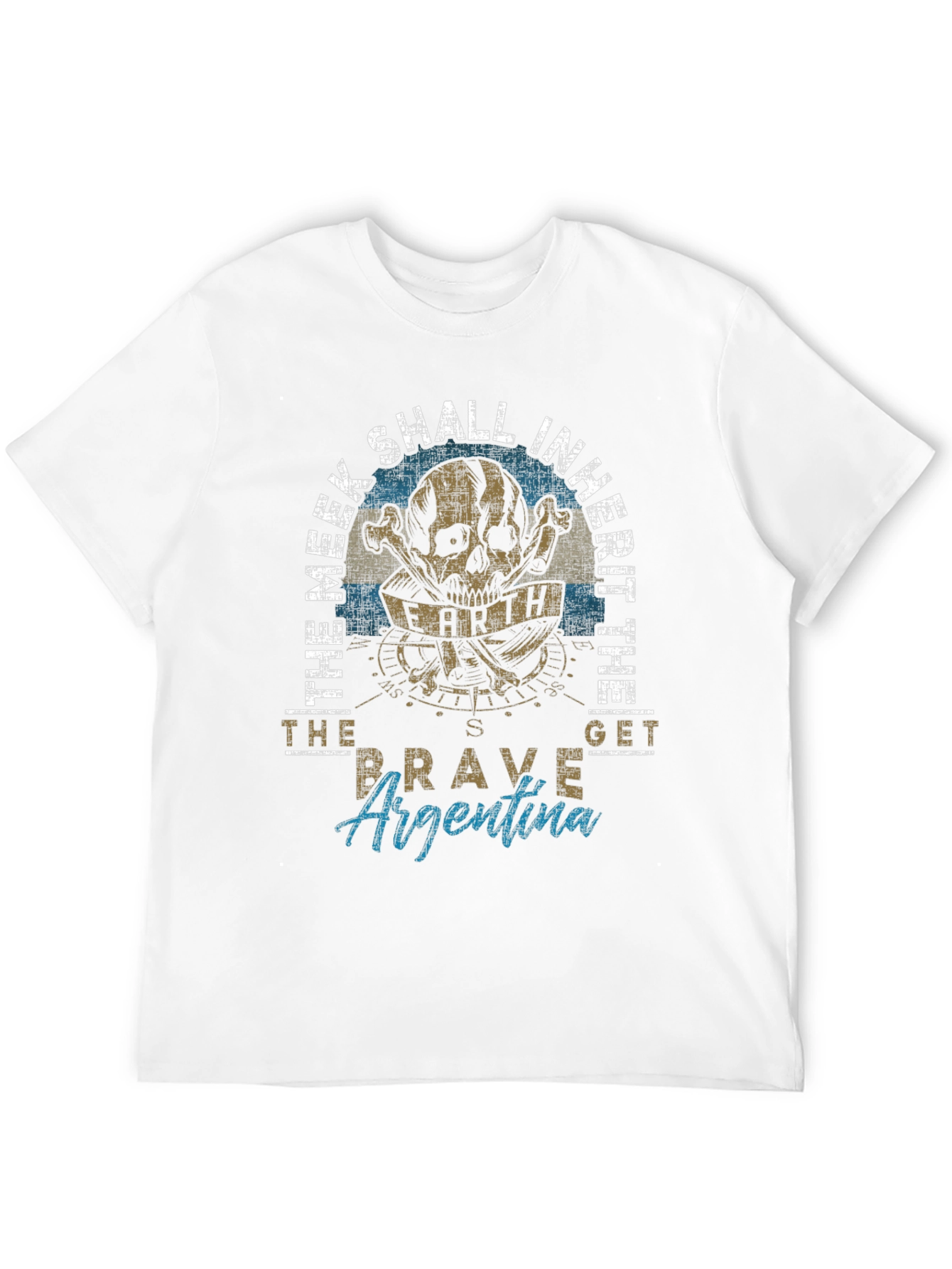 The Meek Argentina Skull T-Shirt