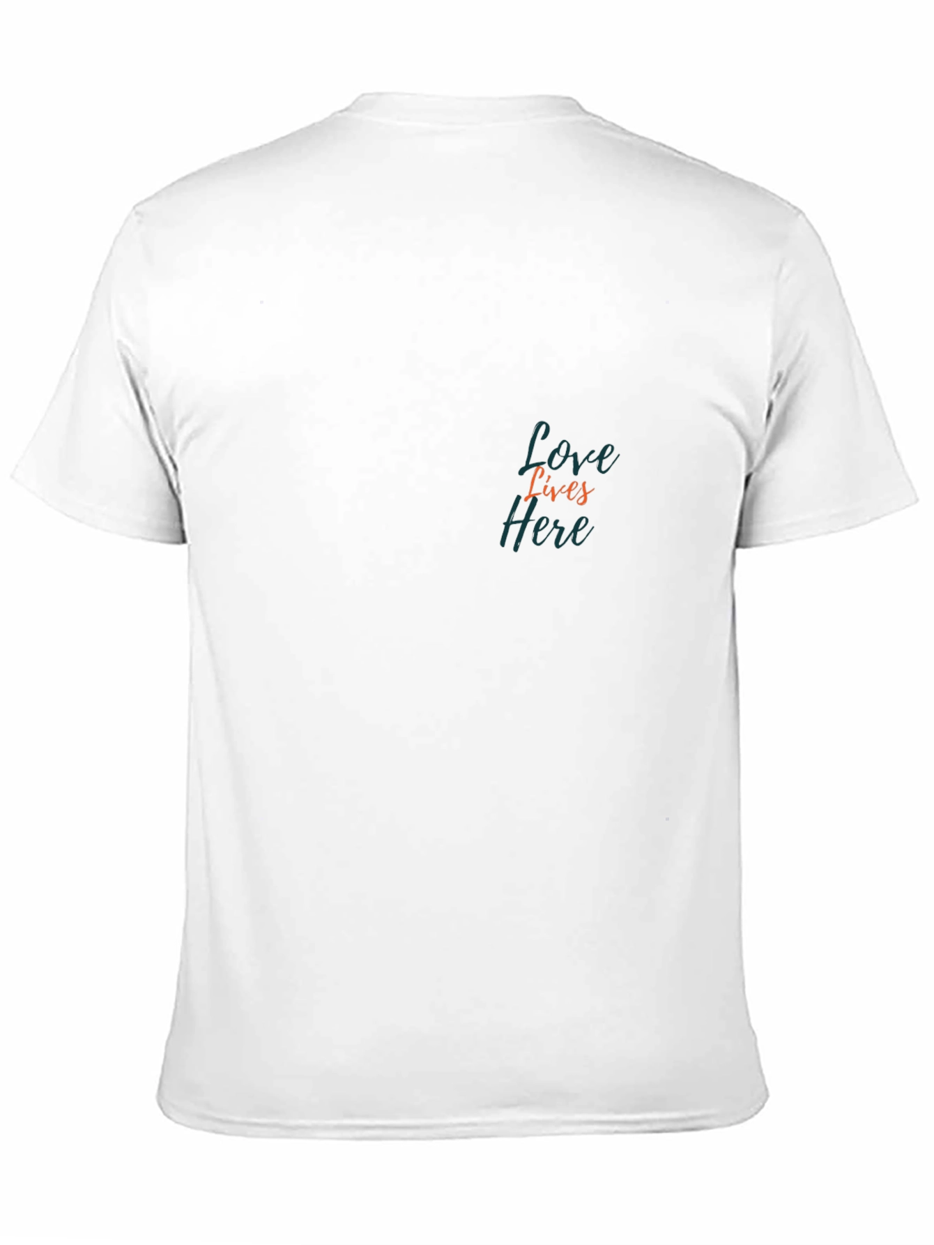 Love Lives Here Black Tee