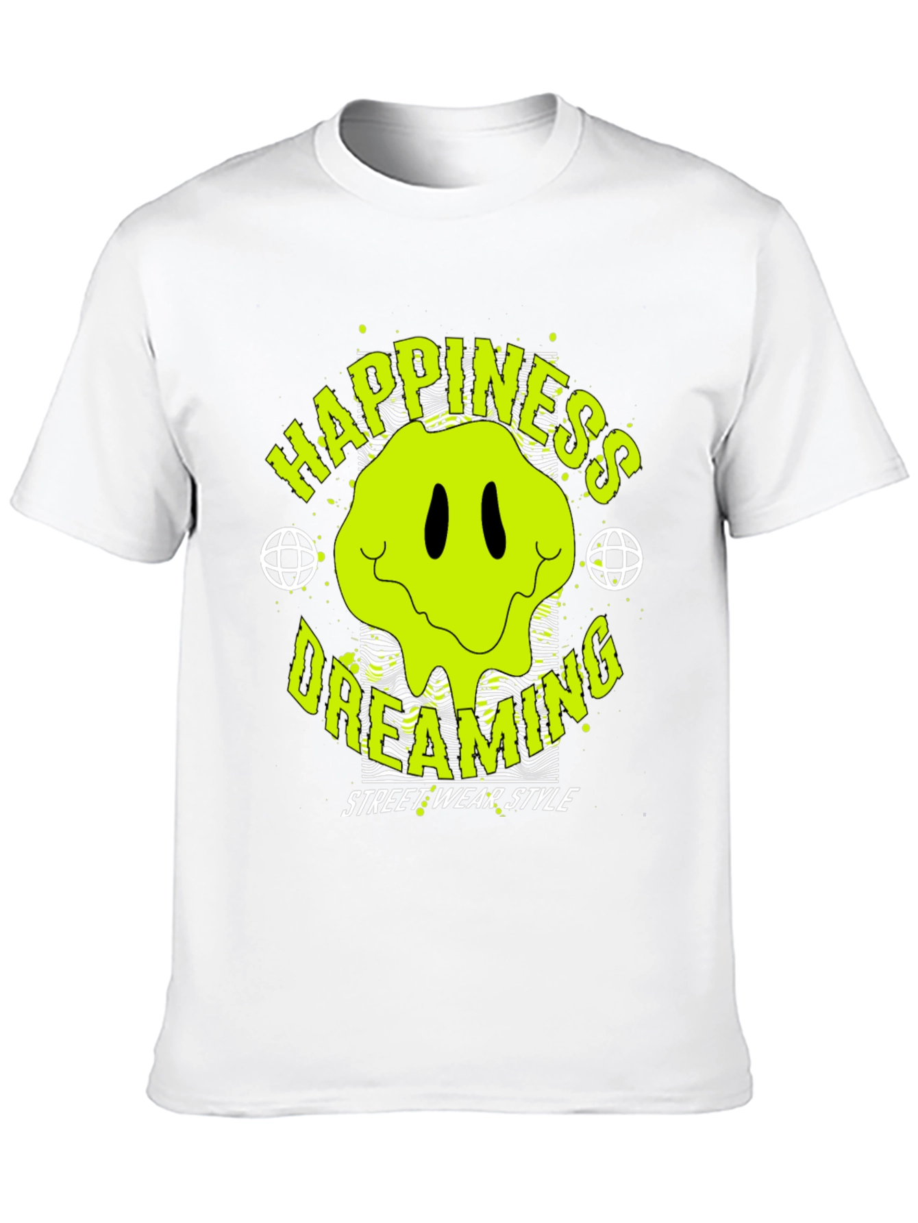 Happiness Dreaming Graphic Tee - Streetwear Style