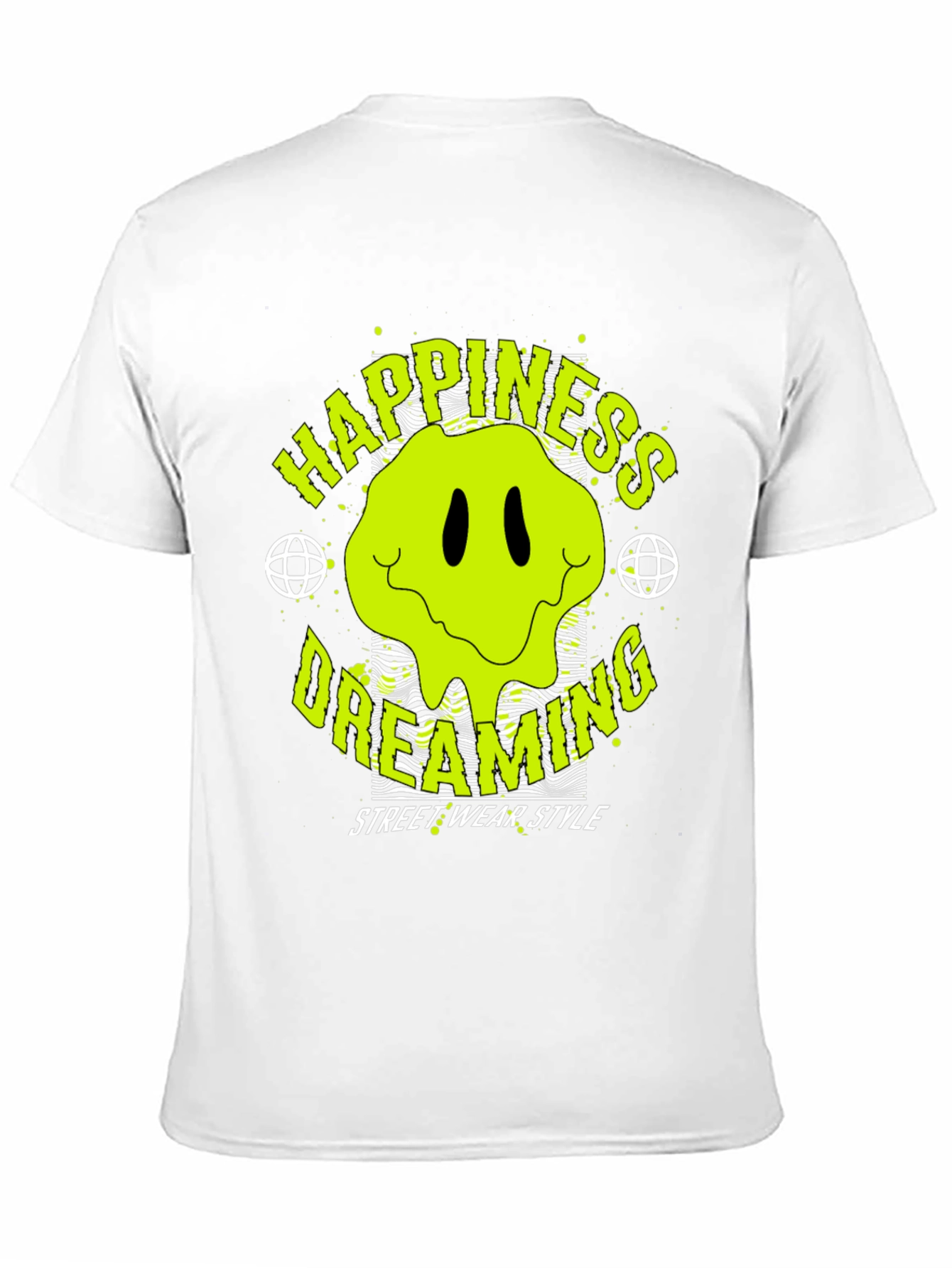 Happiness Dreaming Graphic Tee - Streetwear Style
