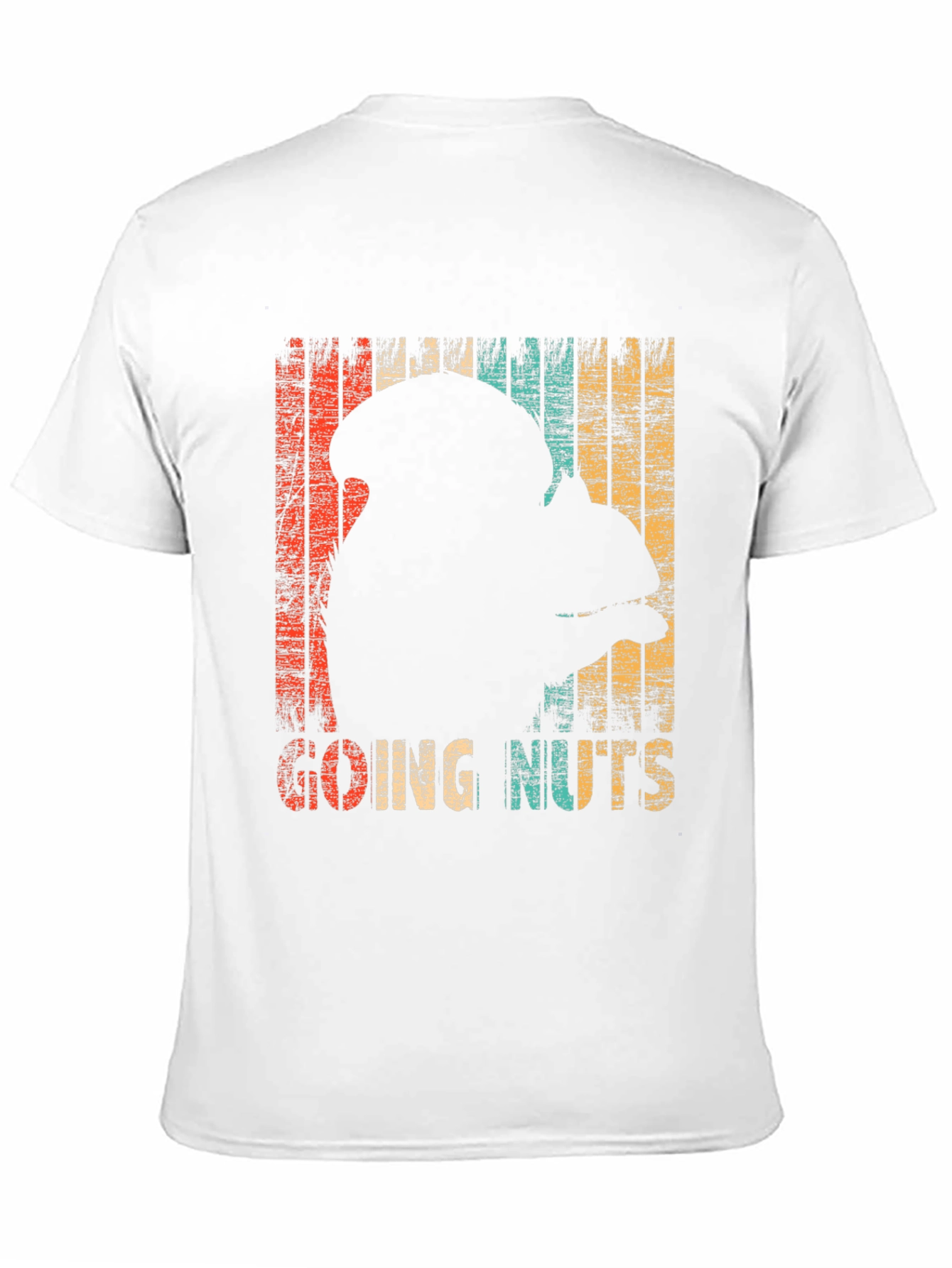 Going Nuts T-Shirt - Retro Squirrel Design