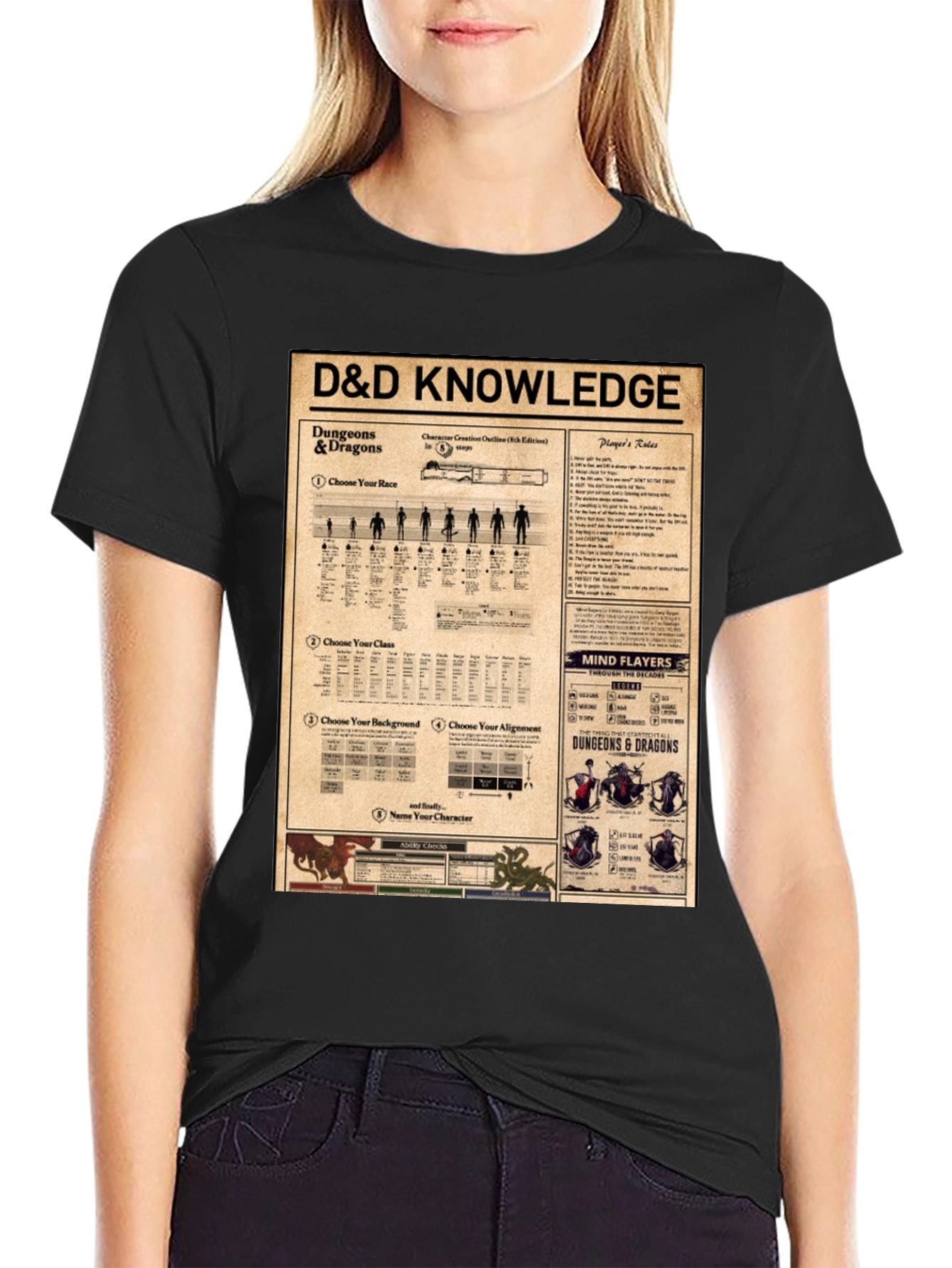 D&D Knowledge T-Shirt