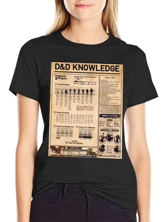 D&D Knowledge T-Shirt