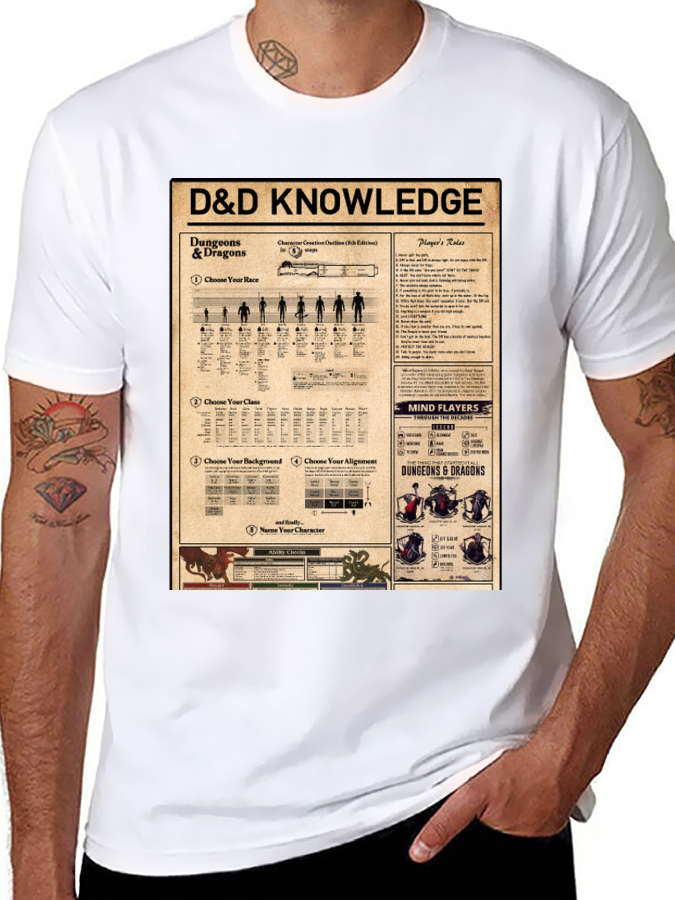 D&D Knowledge T-Shirt