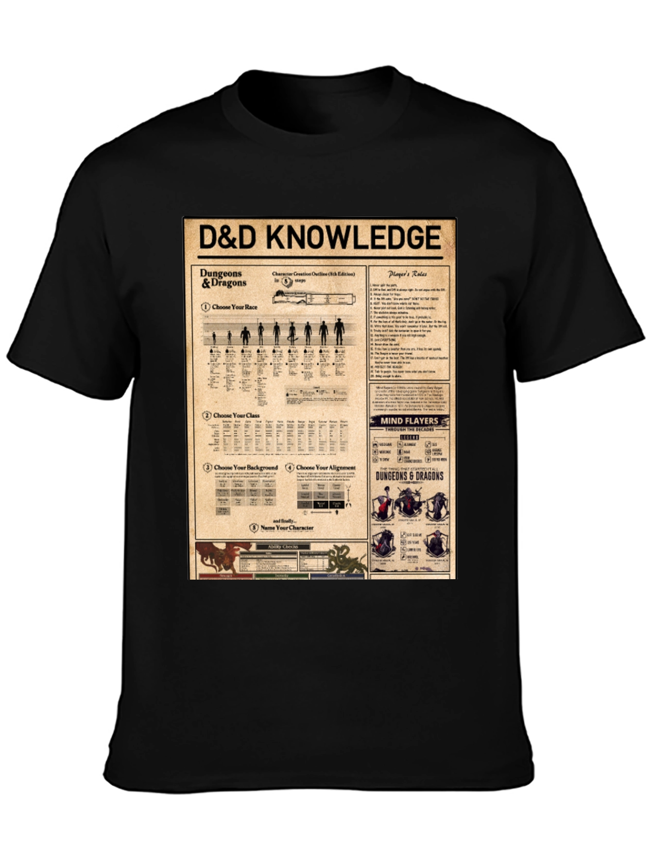 D&D Knowledge T-Shirt