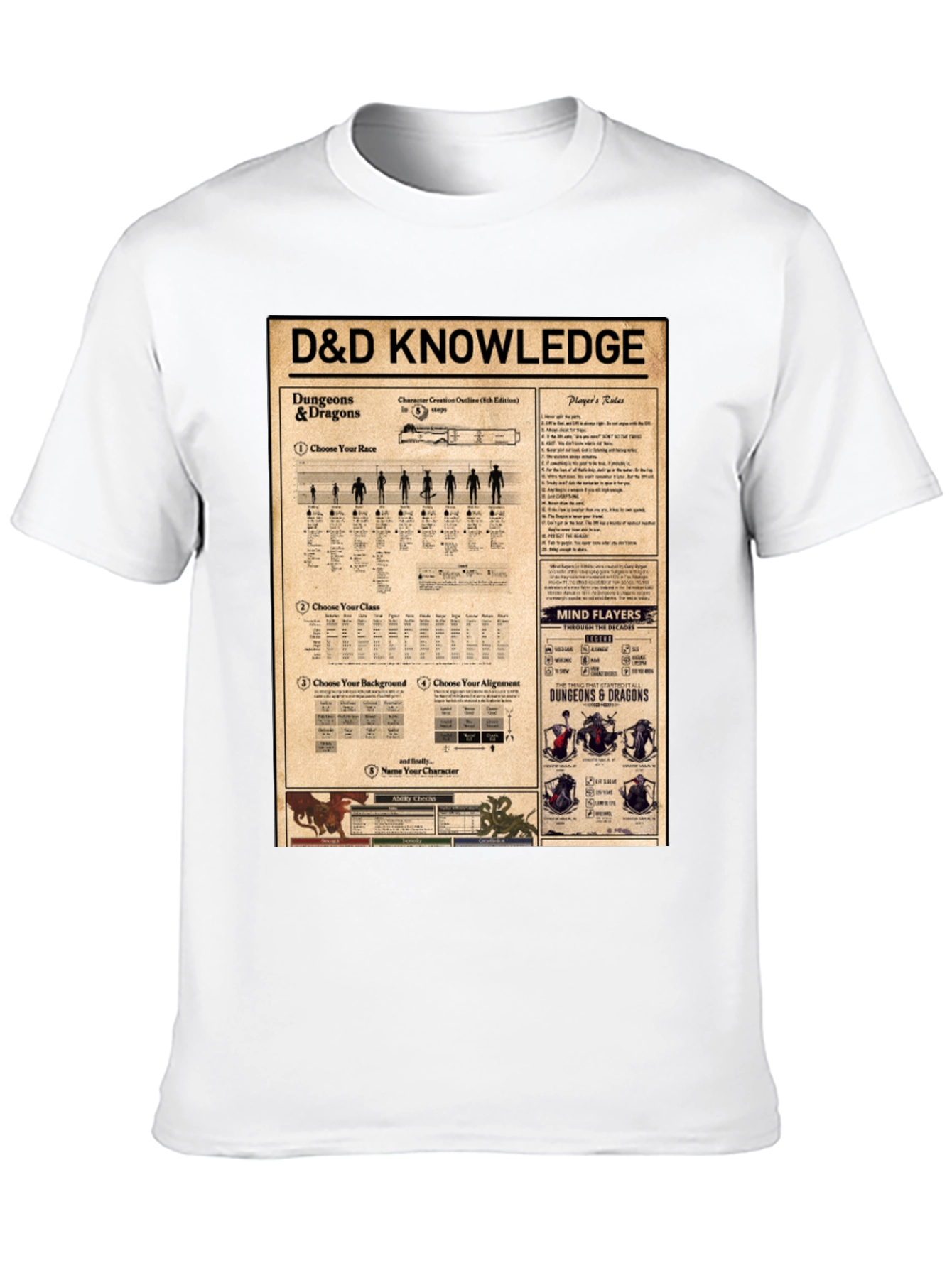 D&D Knowledge T-Shirt