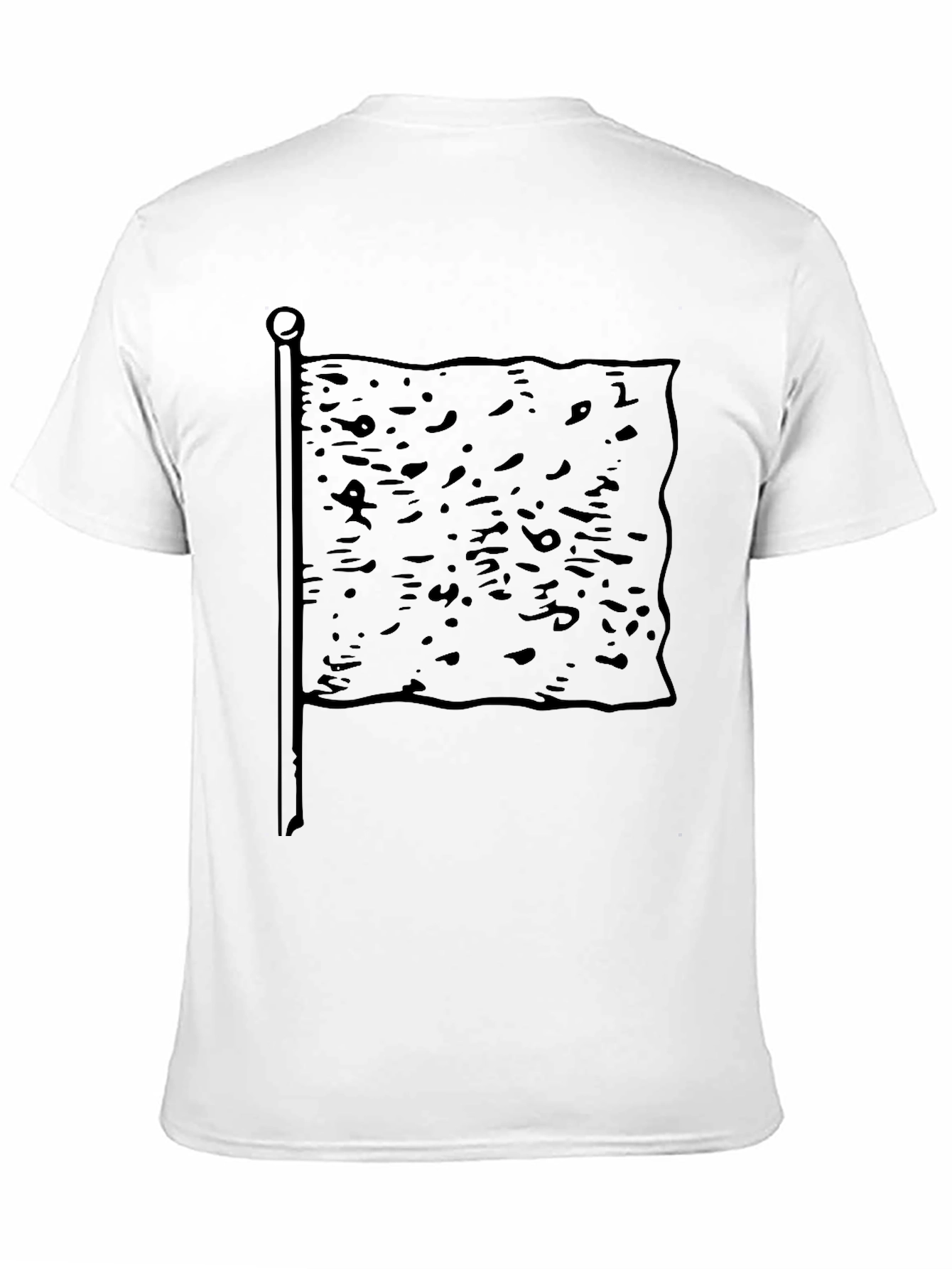 Black Flag Graphic Tee - Casual Style