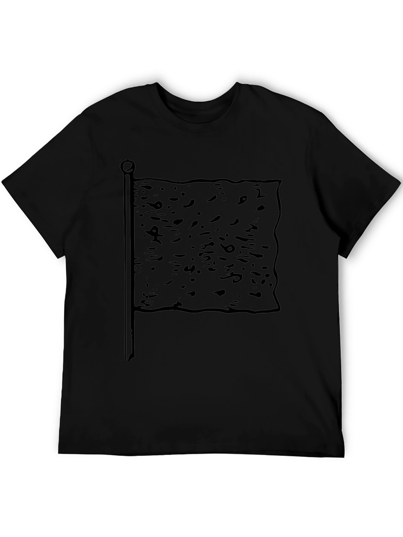 Black Flag Graphic Tee - Casual Style