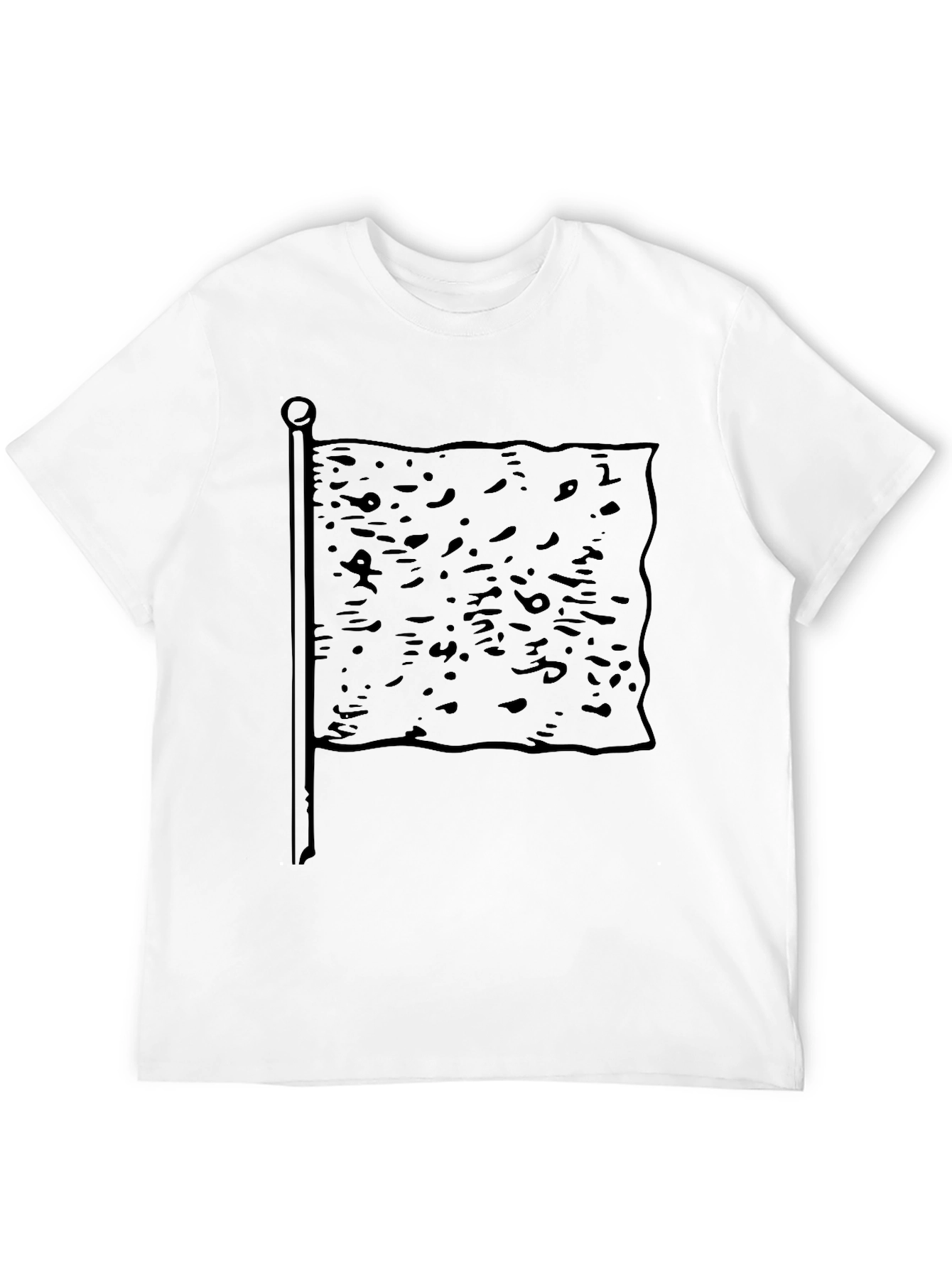 Black Flag Graphic Tee - Casual Style