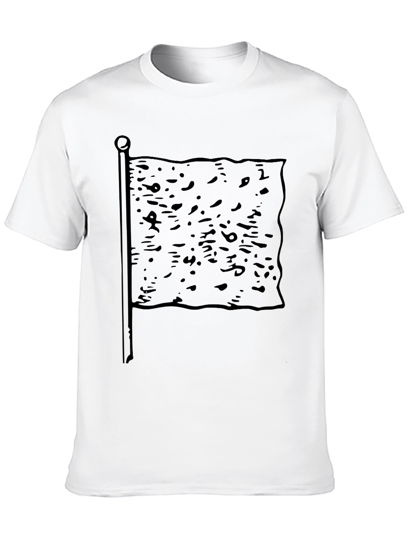 Black Flag Graphic Tee - Casual Style