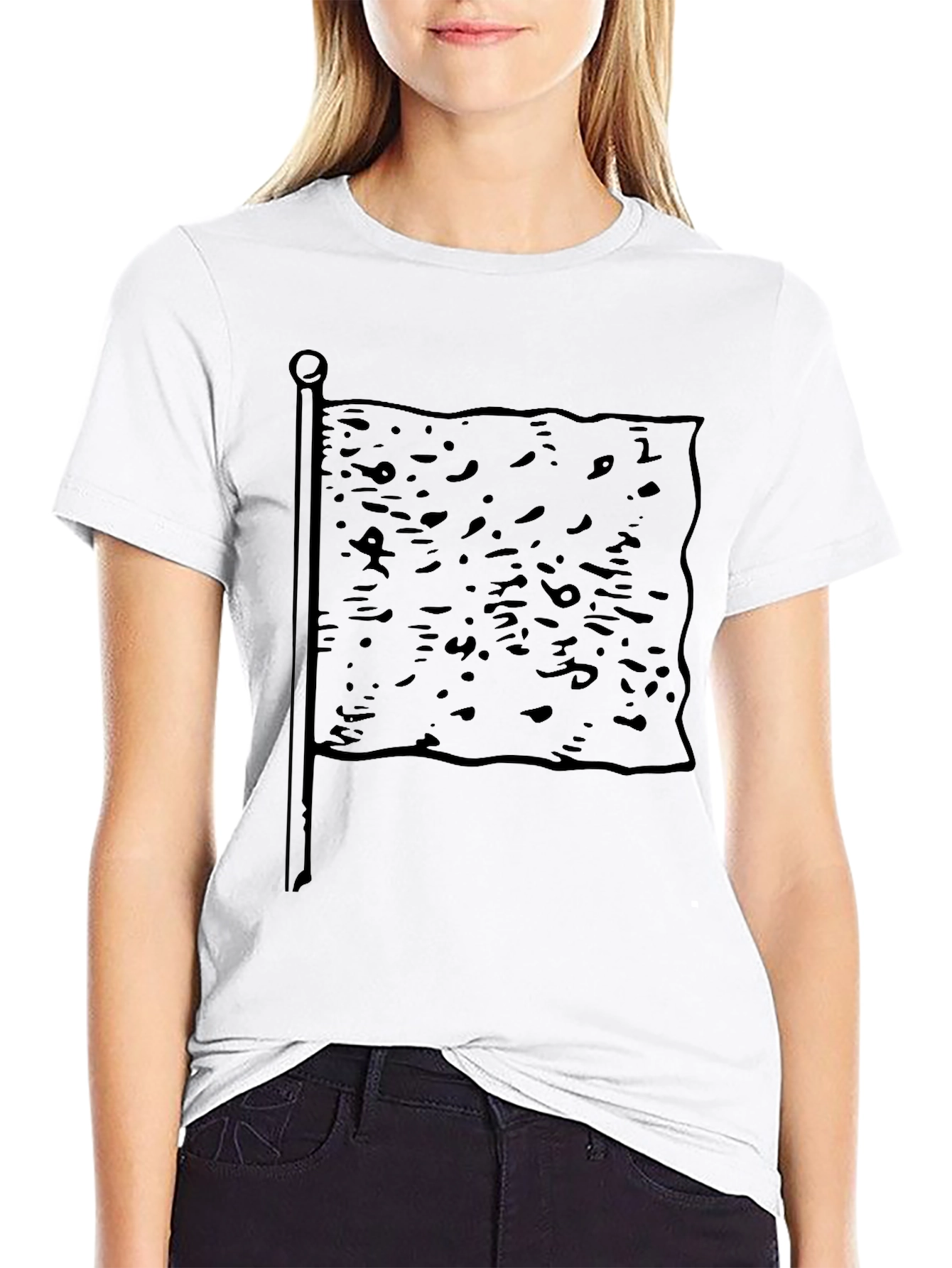 Black Flag Graphic Tee - Casual Style
