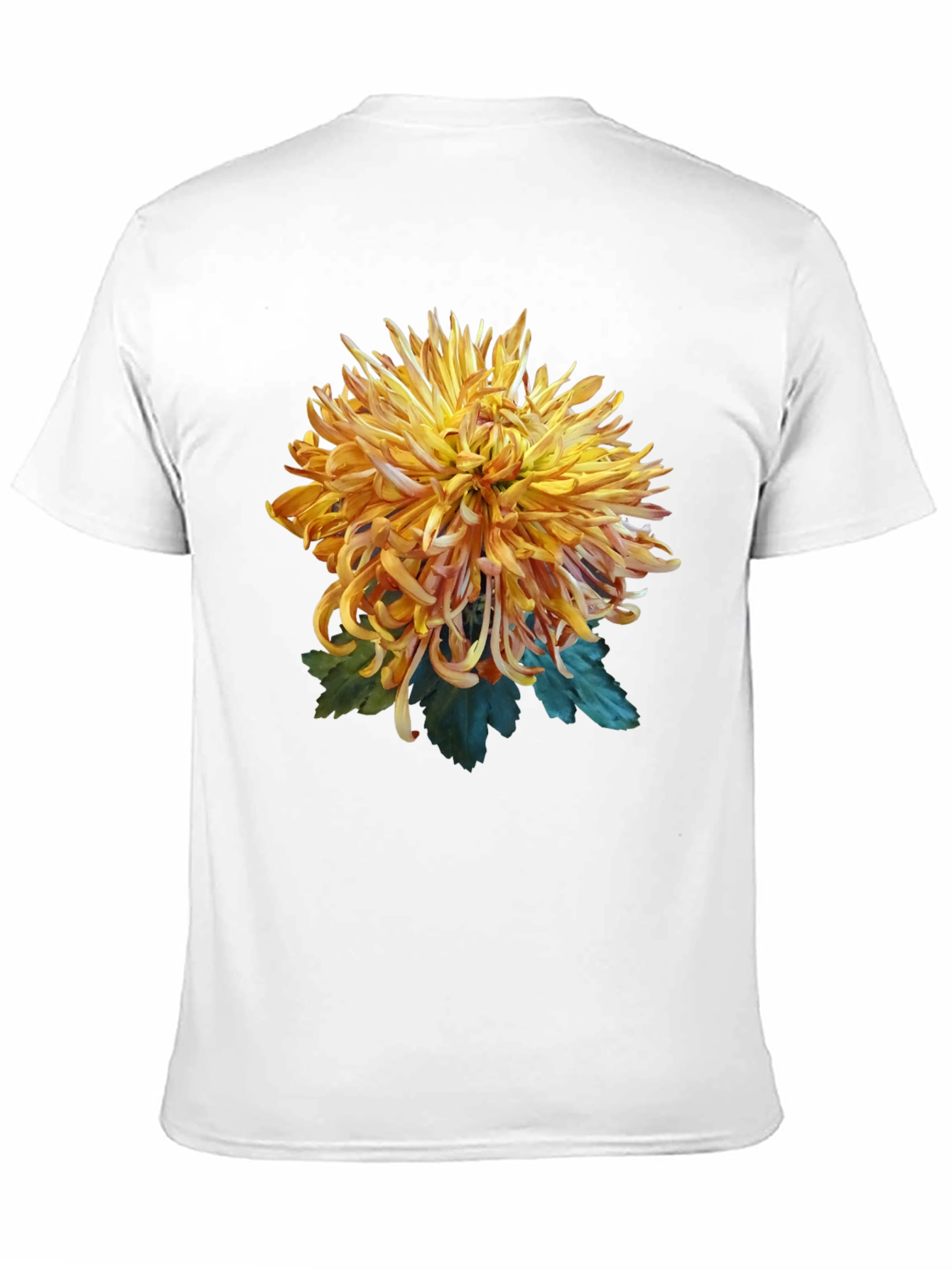 Floral Graphic Black T-Shirt