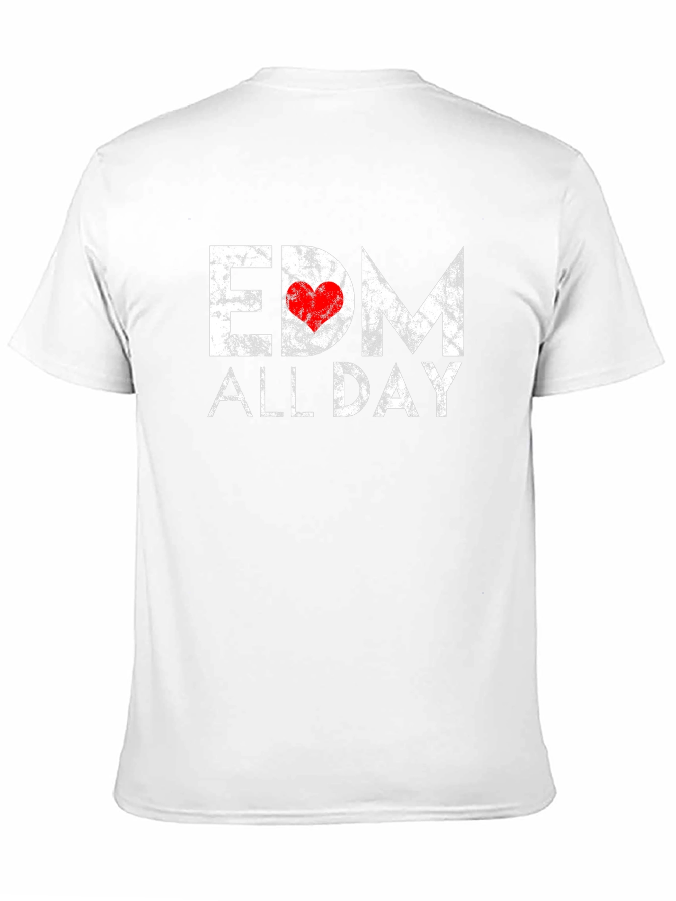 EDM All Day Graphic Tee - Music Lover Shirt