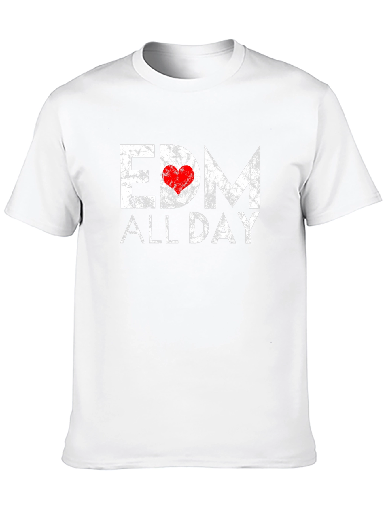 EDM All Day Graphic Tee - Music Lover Shirt