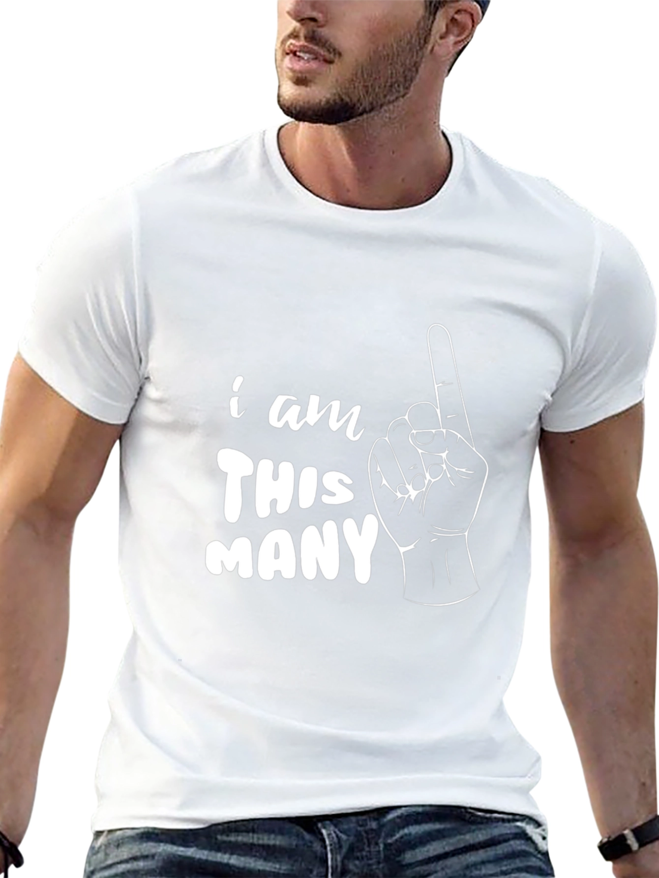 I am THIS MANY First Birthday T-Shirt