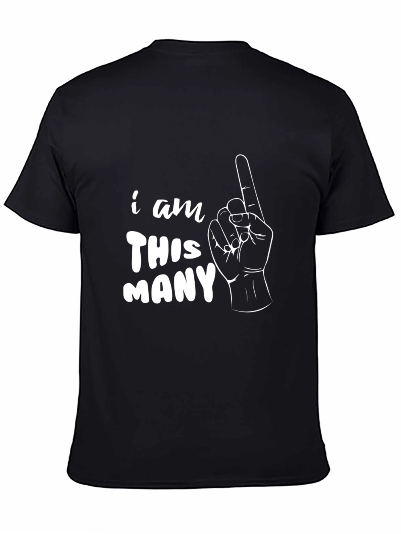 I am THIS MANY First Birthday T-Shirt