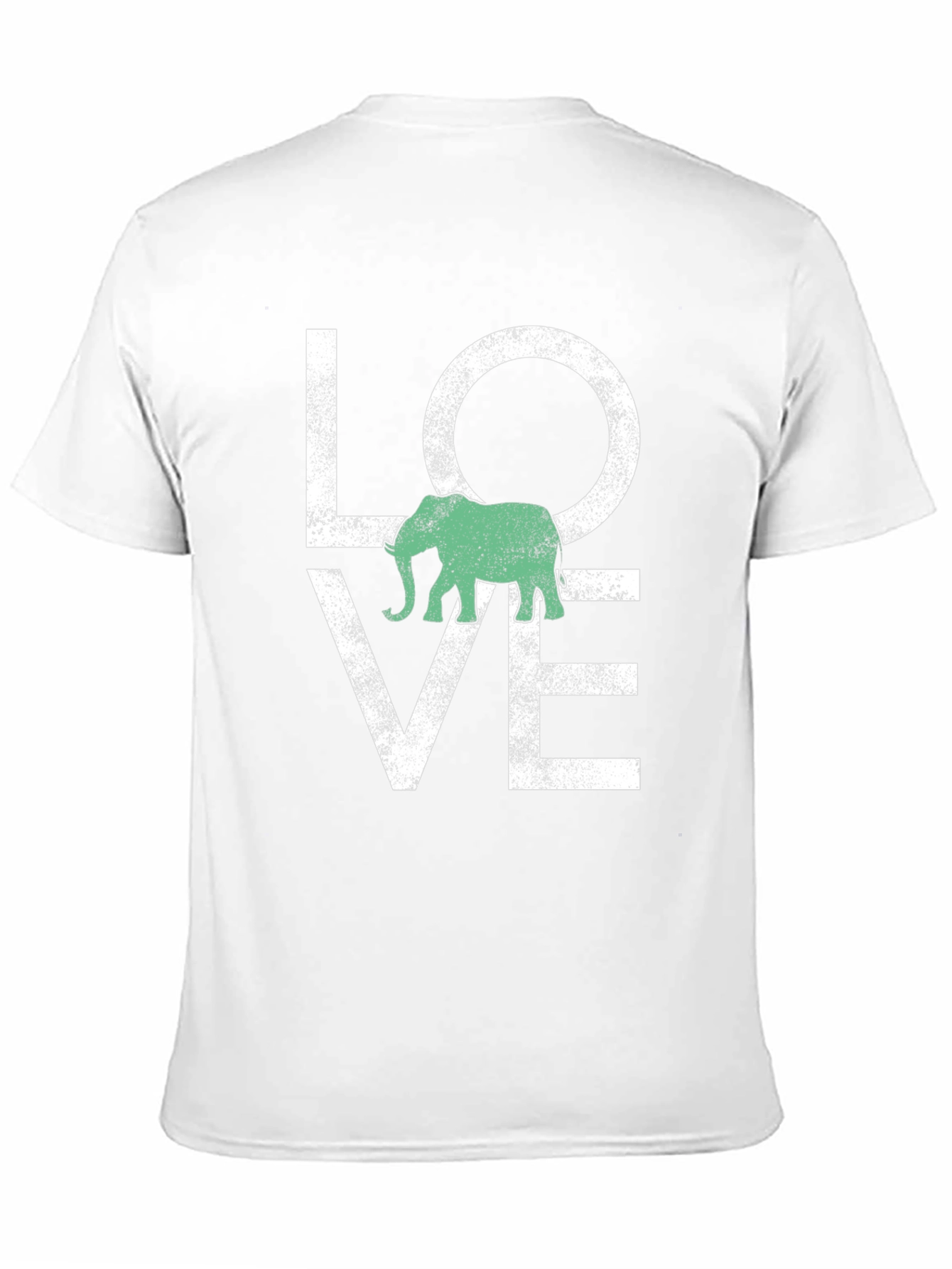 Elephant Love T-Shirt - Animal Graphic Tee