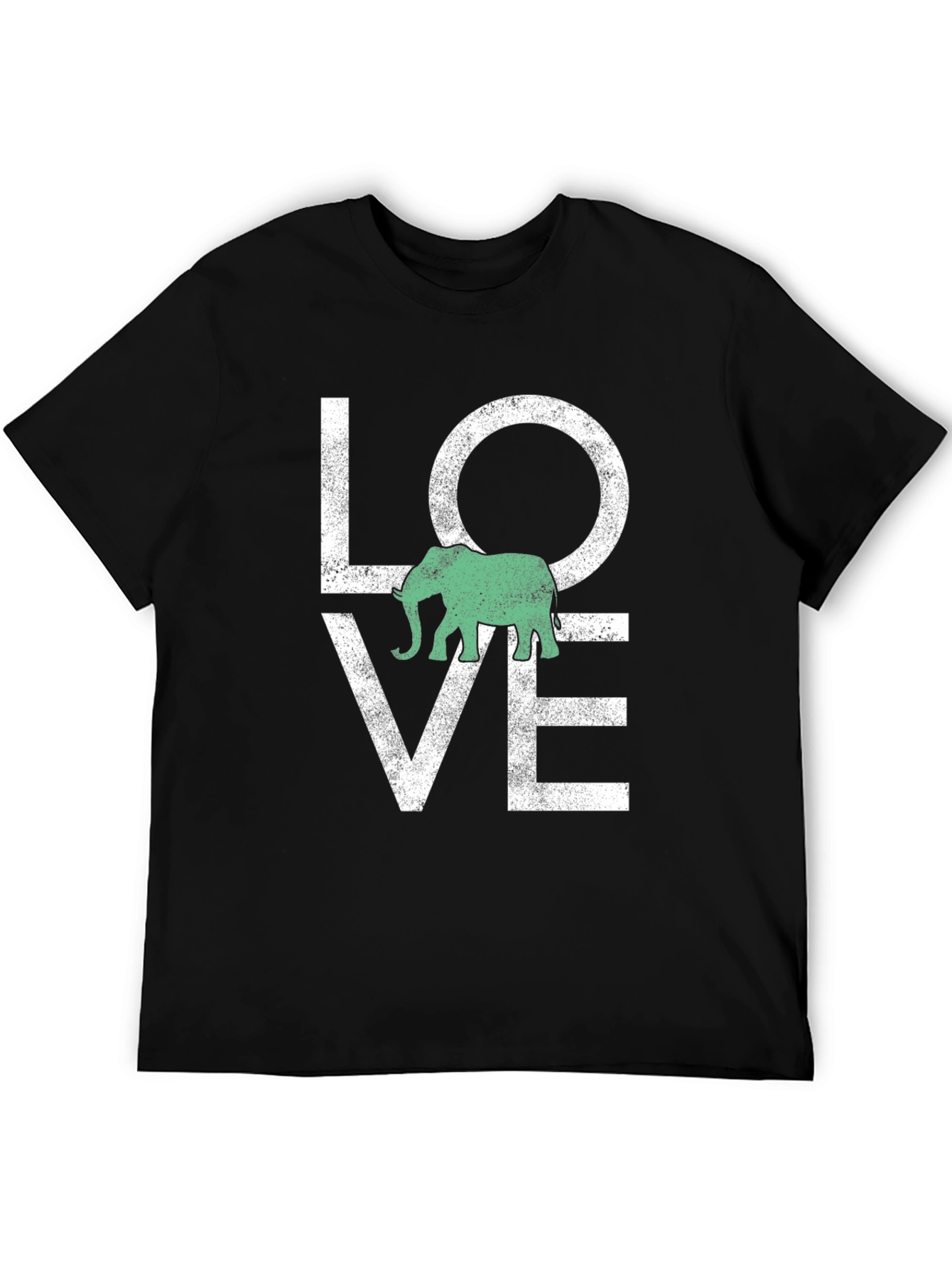 Elephant Love T-Shirt - Animal Graphic Tee