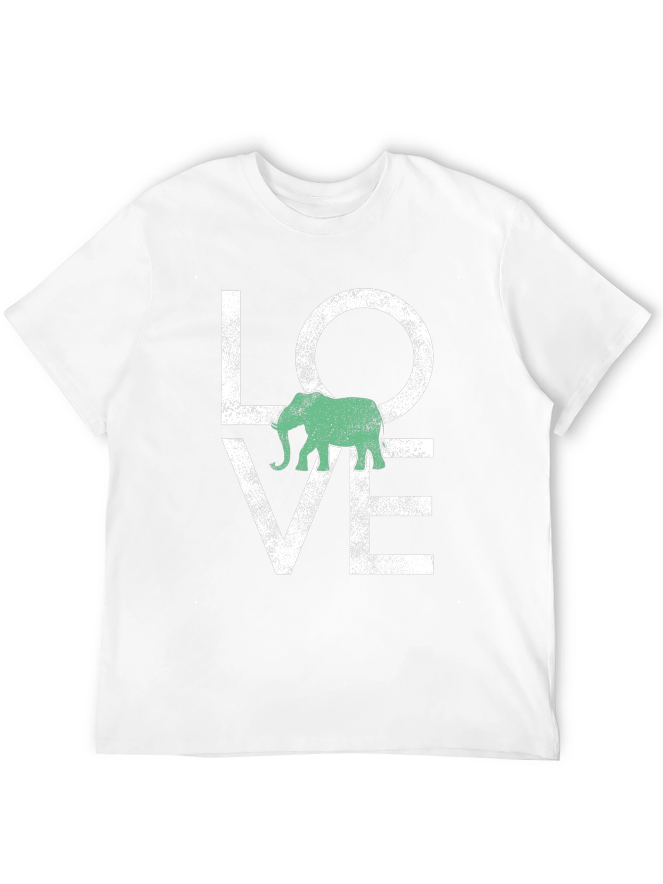 Elephant Love T-Shirt - Animal Graphic Tee