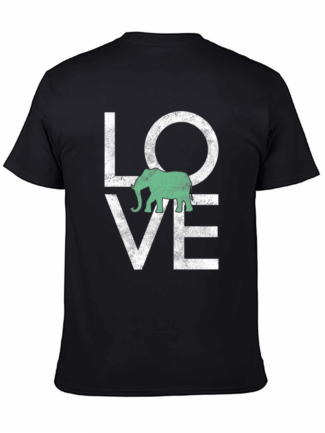Elephant Love T-Shirt - Animal Graphic Tee
