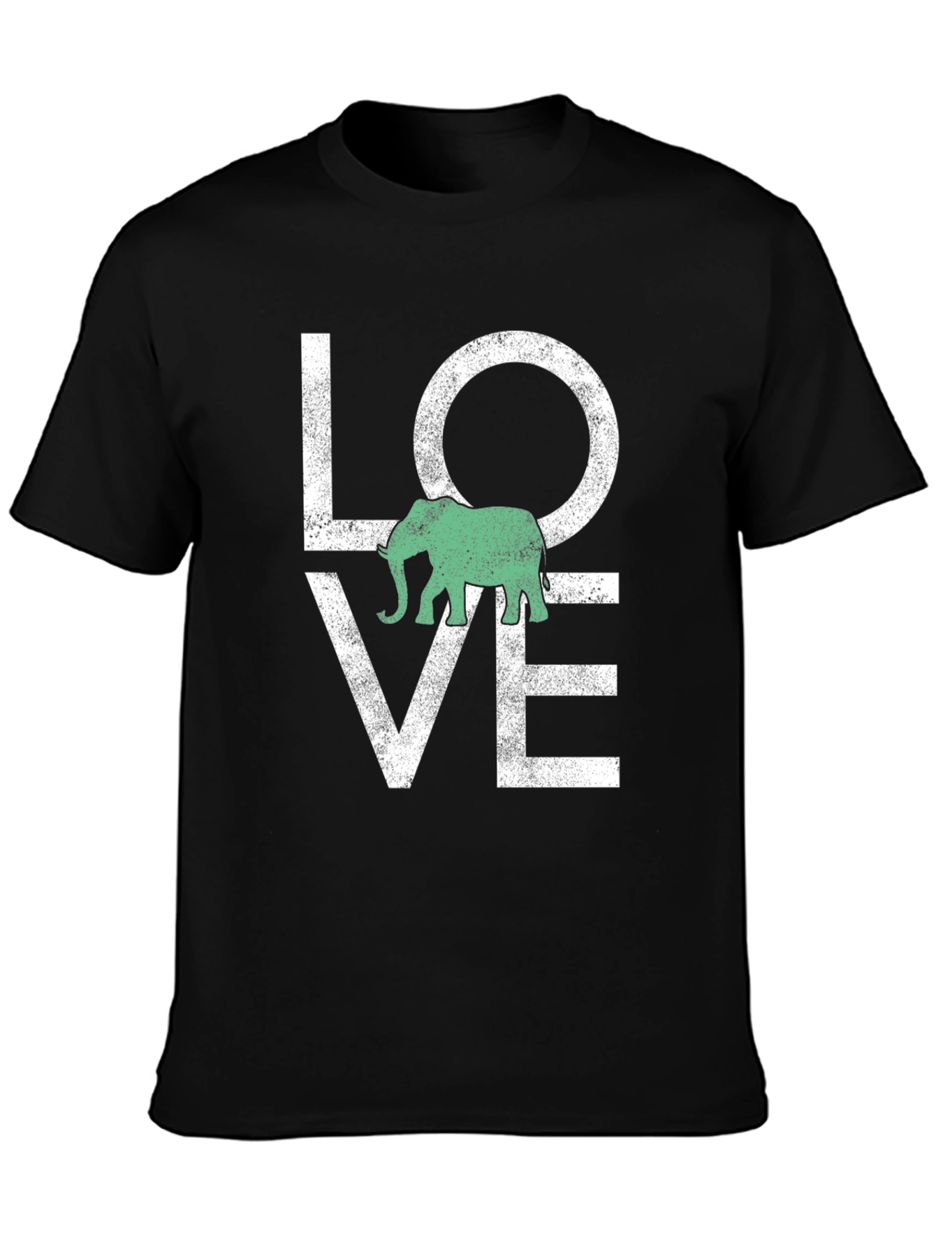 Elephant Love T-Shirt - Animal Graphic Tee