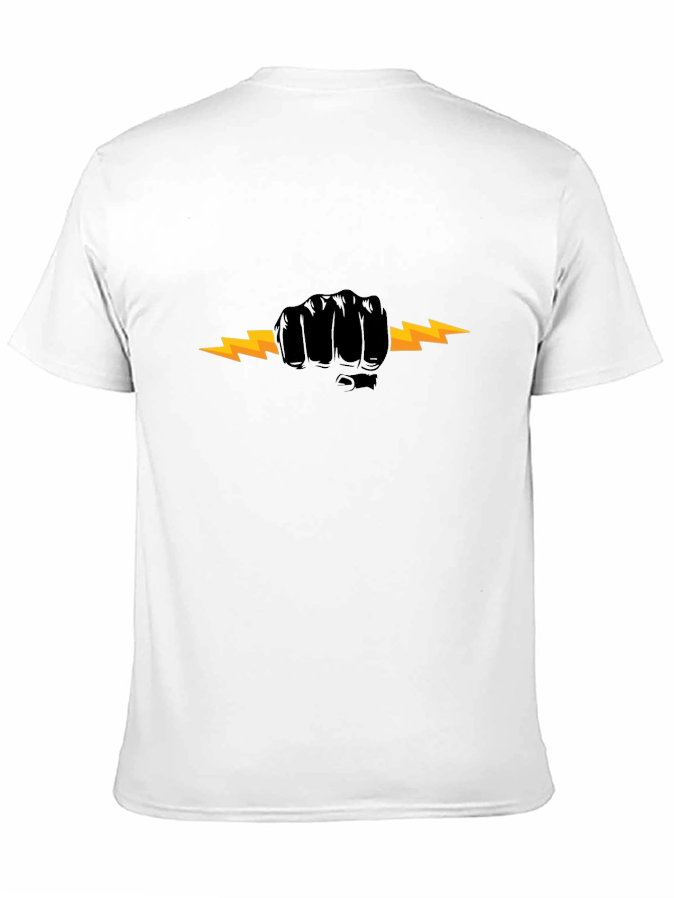 Electric Fist Black T-Shirt - Bold Graphic Tee