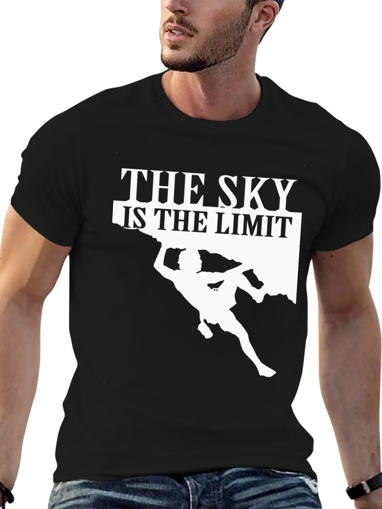 The Sky Is The Limit Climbing Graphic Tee